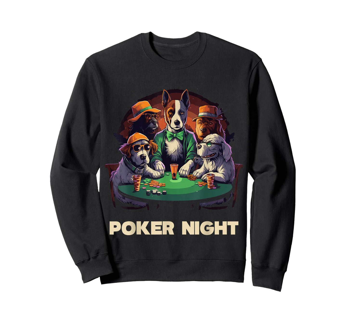 Dogs Playing Poker Cards Dog Casino Player Gambling T-Shirt