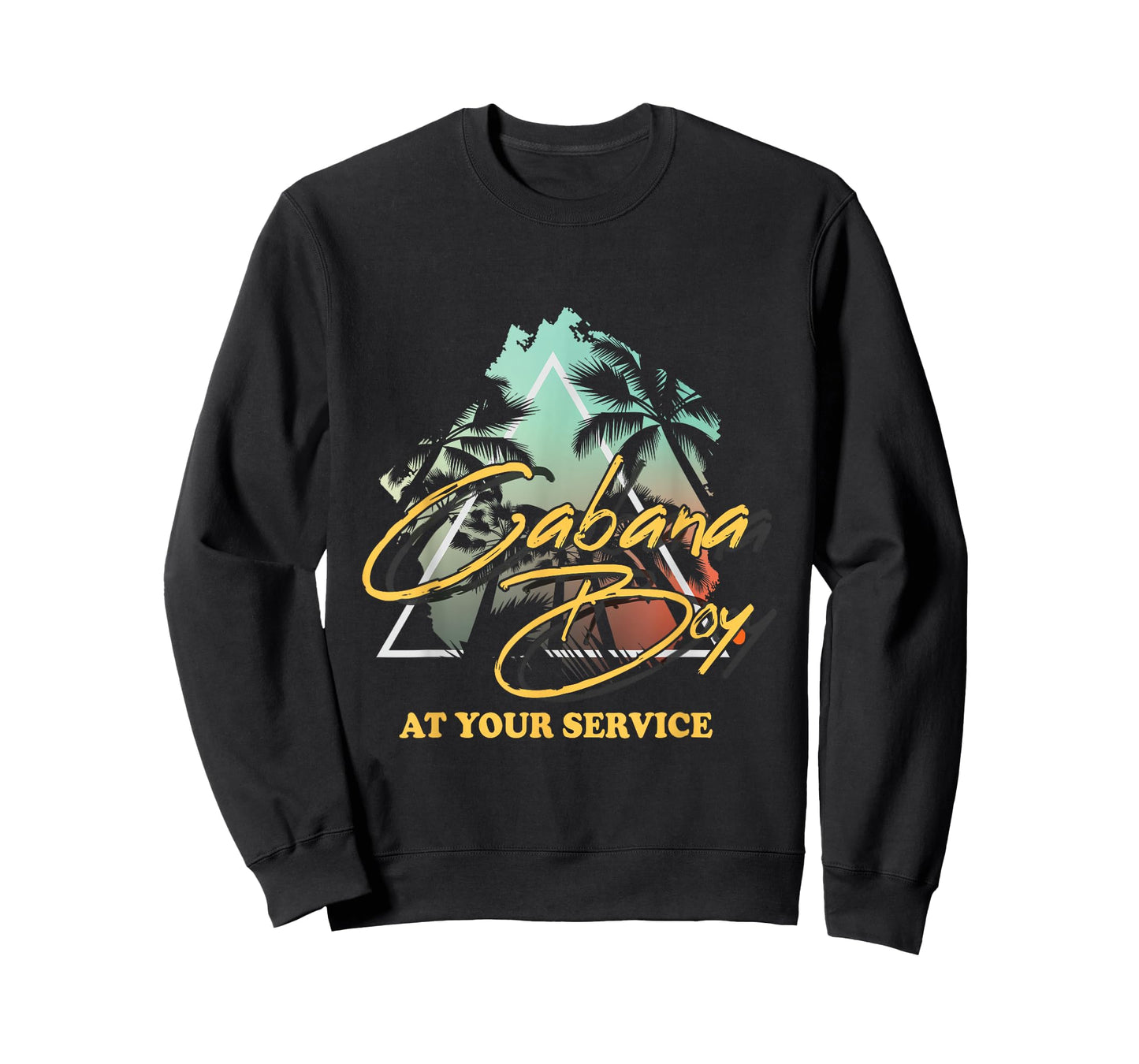 Cabana Boy at Your Service Travel Summer Party Funny T-Shirt