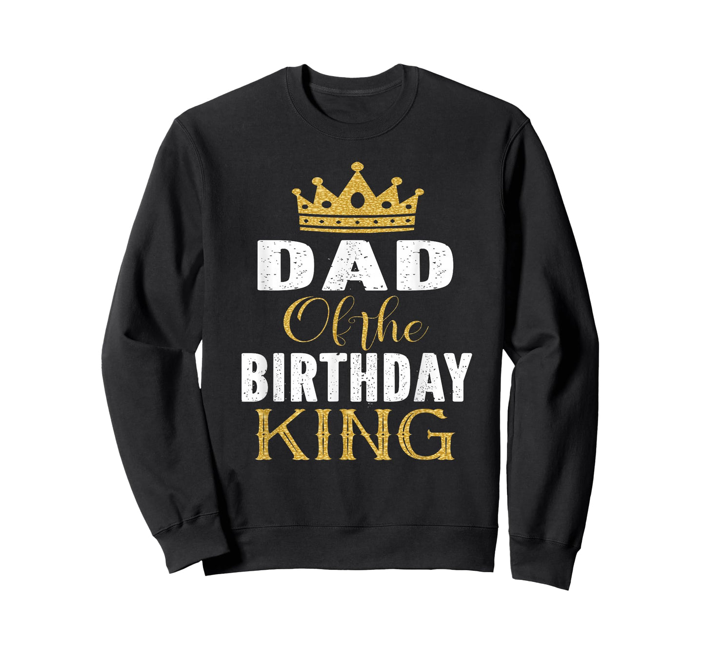 Dad Of The Birthday King Boys Bday Party Gift For Him T-Shirt