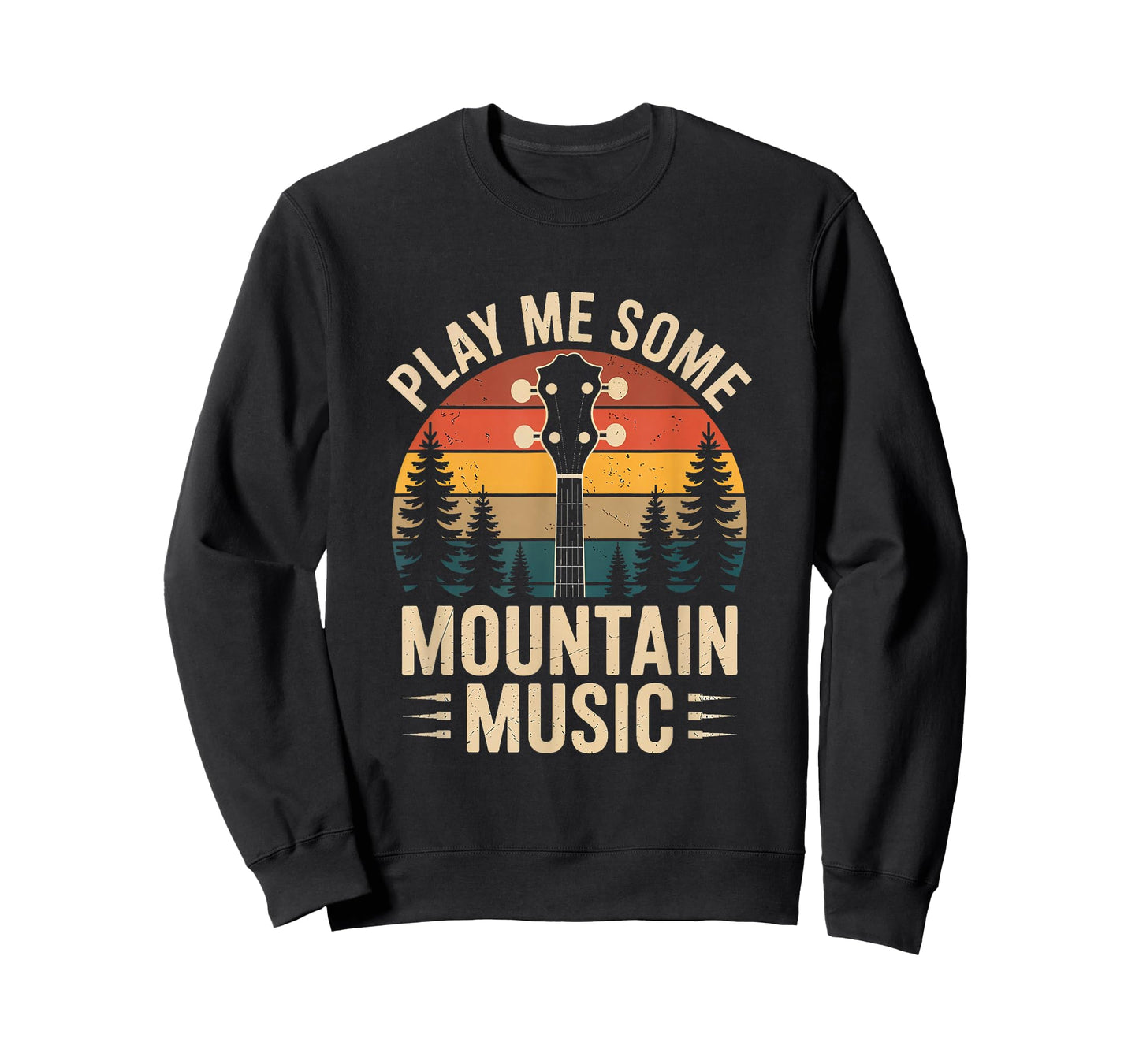 Play Me Some Mountain Music Country Music Western T-Shirt