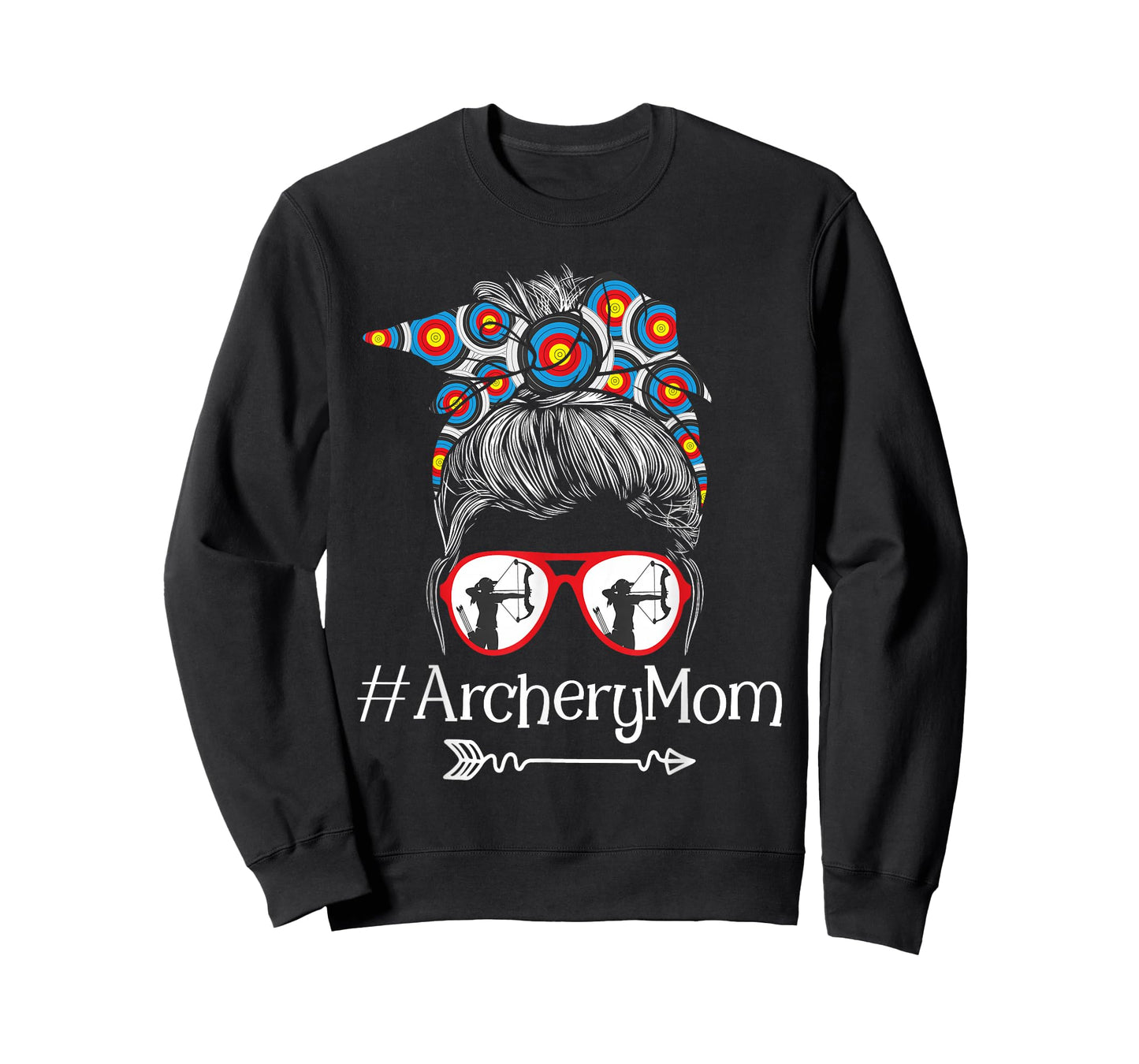 Archery Mom - Mothers Day Bowhunter Archer Bowman Bows T-Shirt Small