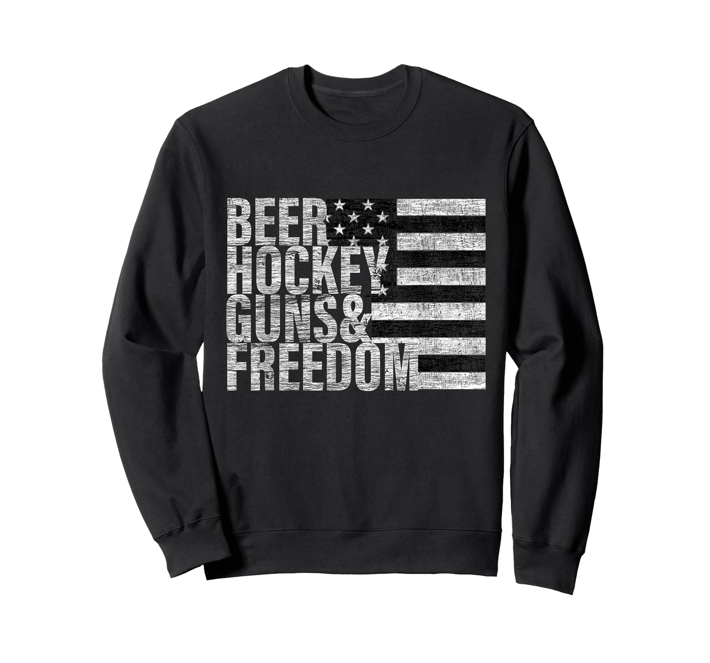 Beer Hockey Guns & Freedom T-Shirt