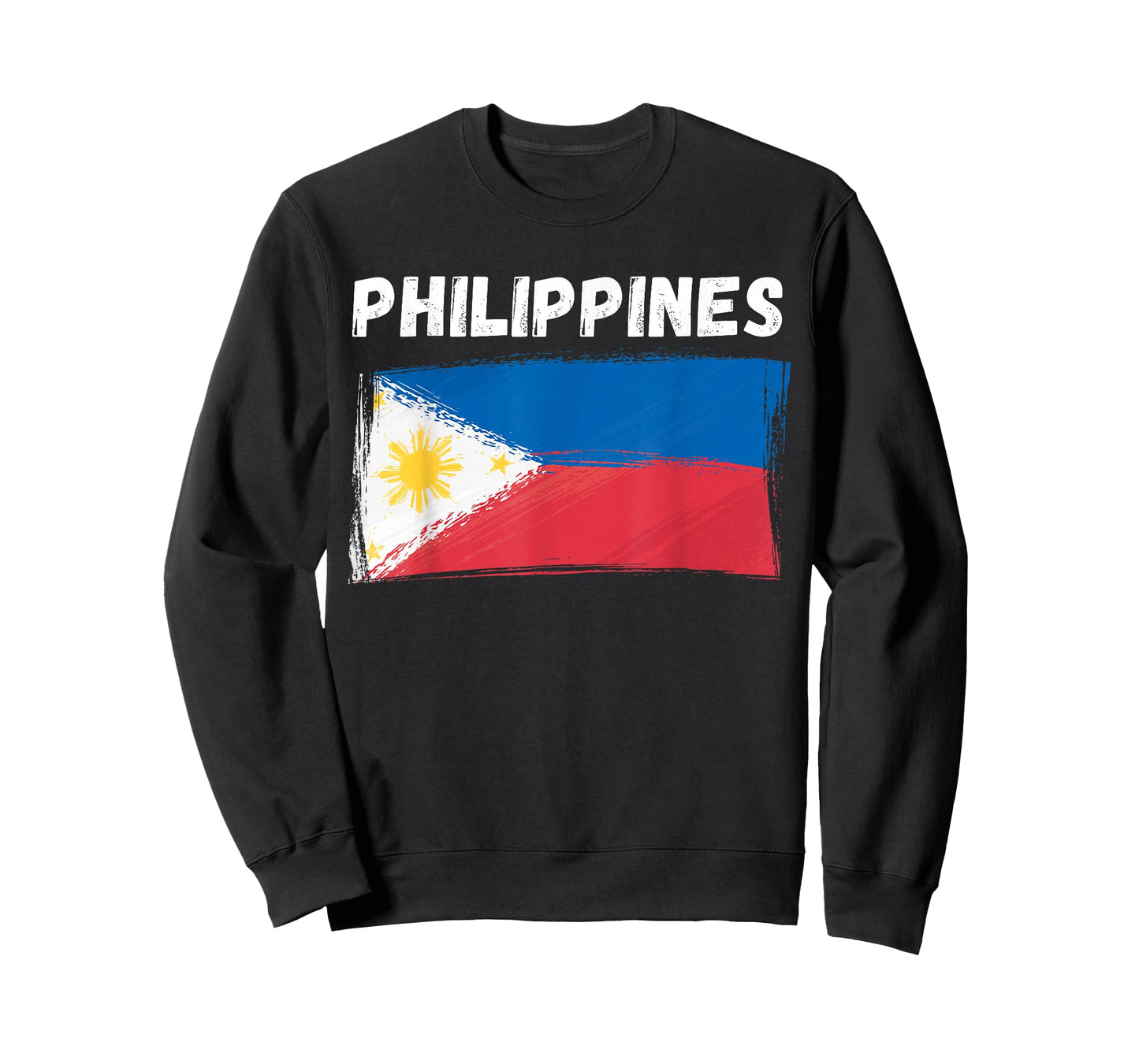 Philippines Flag Holiday Vintage Grunge Filipino Flag T-Shirt