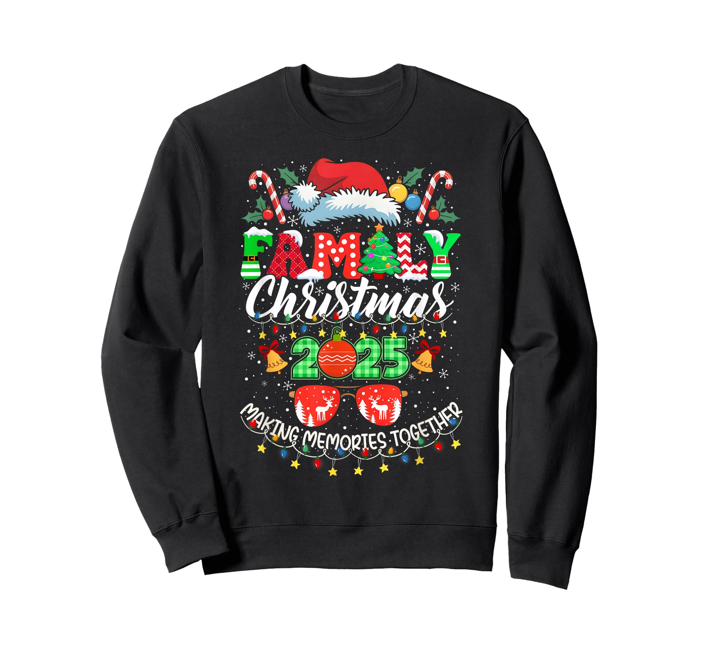 Family Christmas 2025 Matching Outfit Xmas Men Women Kids T-Shirt