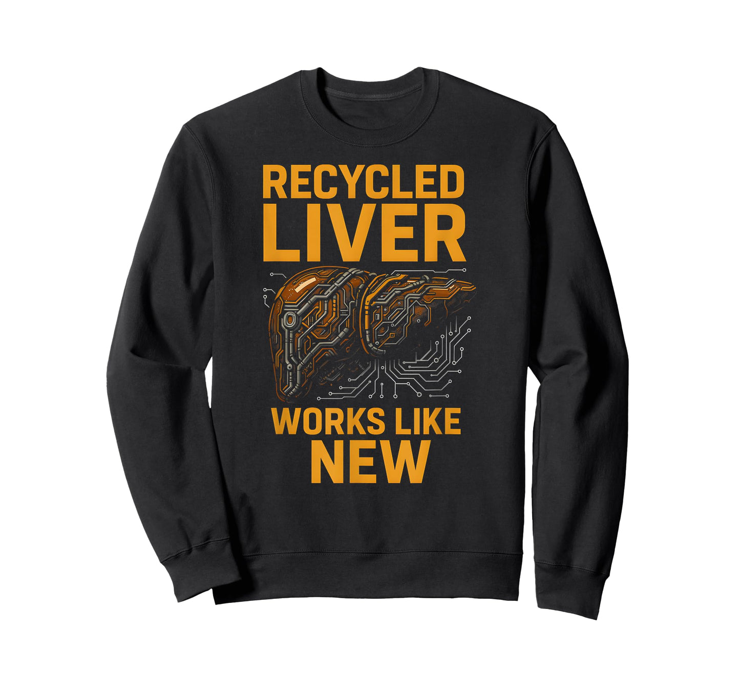 Transplant Recovery Recycled Liver Mens Hospital Patient T-Shirt