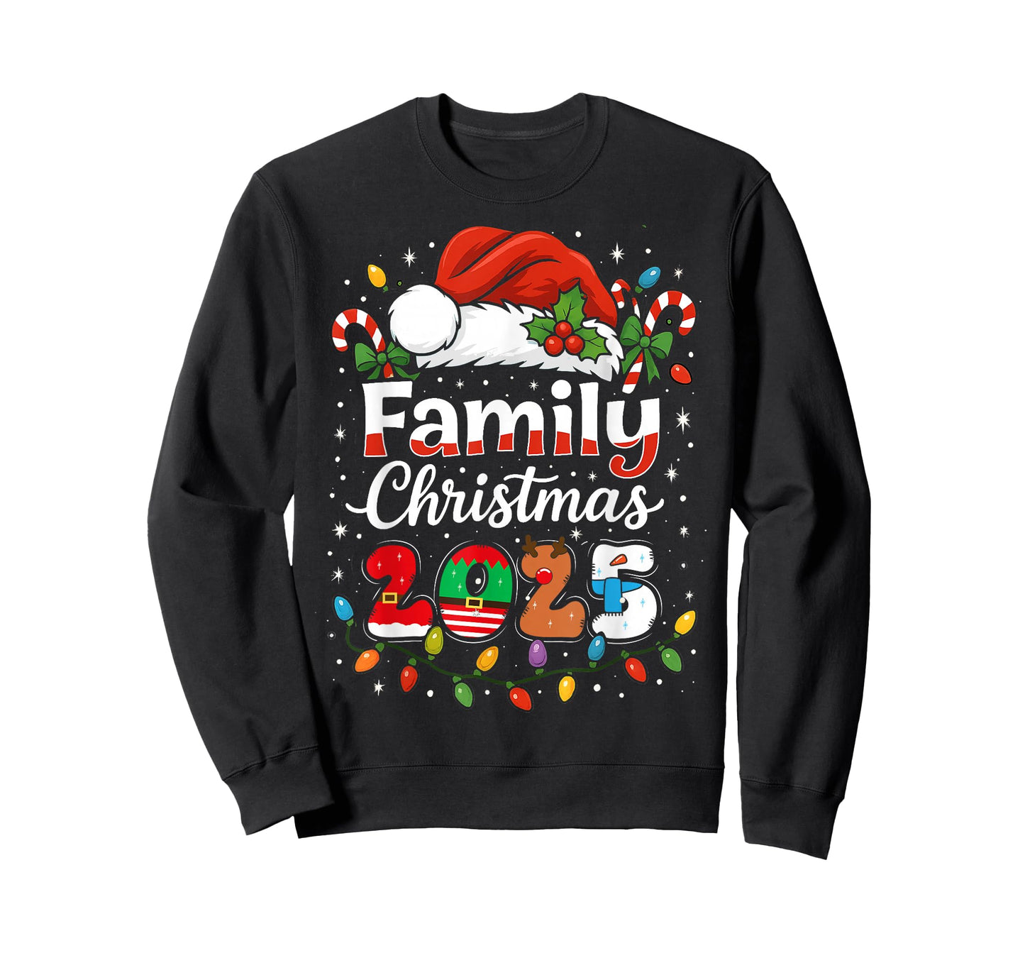 Family Christmas 2025 Matching Outfit Xmas Men Women Kids T-Shirt