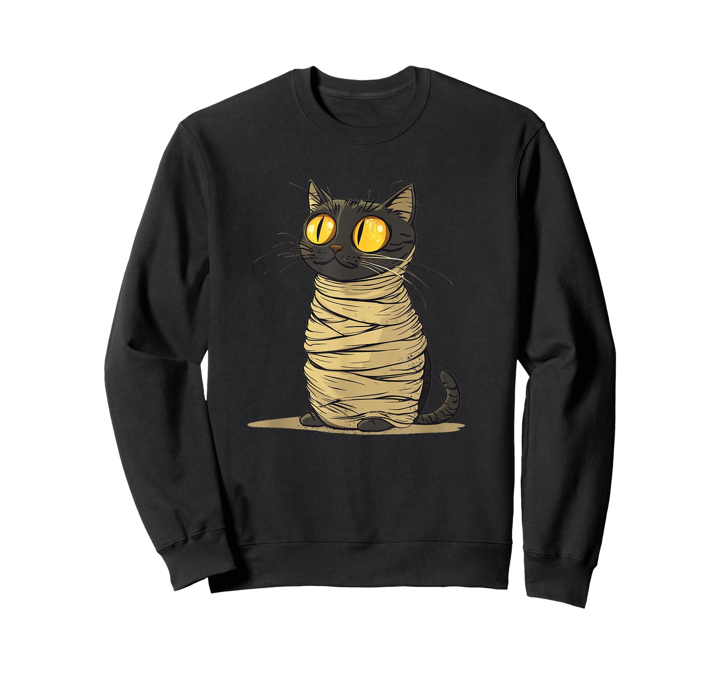 Wrapped and Ready with The Funniest Mummy Cat T-Shirt