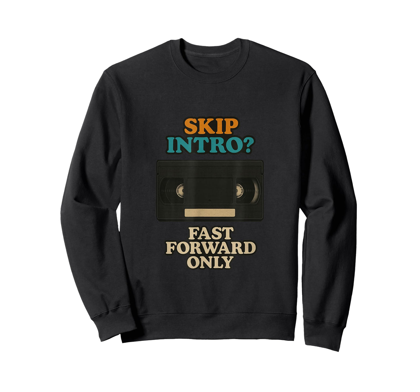 Funny VHS Cassette Analog Retro Throwback Theme T-Shirt
