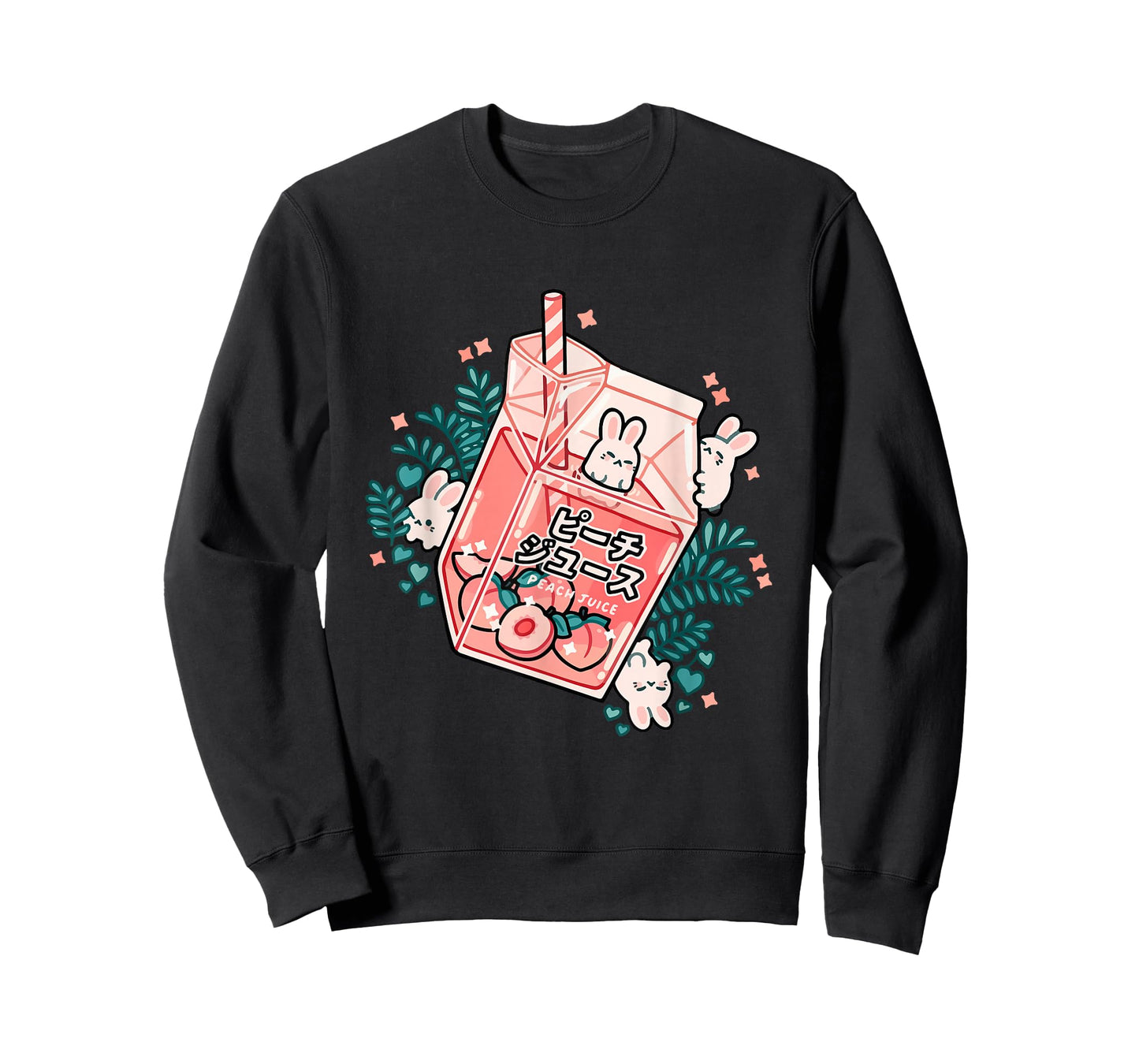 90s Japanese Kawaii Peach Milk Juice Aesthetic T-Shirt