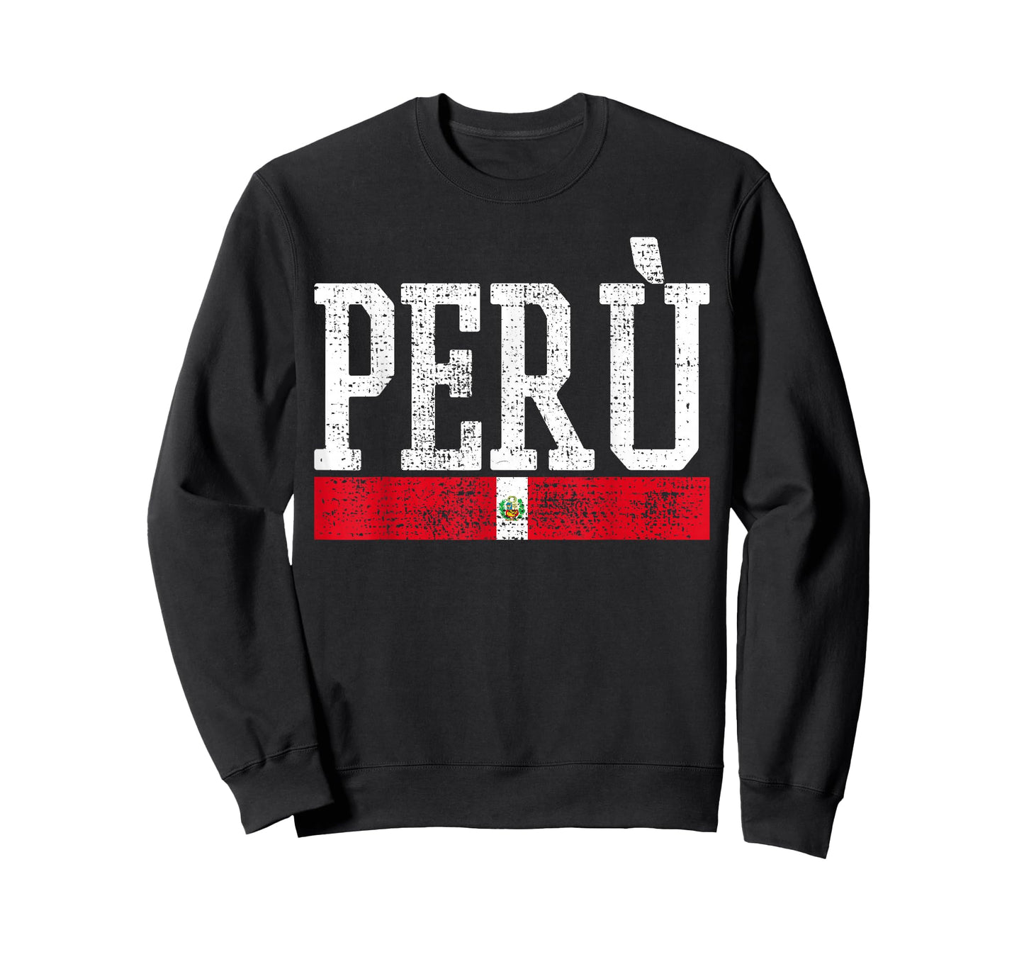 Peru Peruvian National Flag Country Vintage T-Shirt