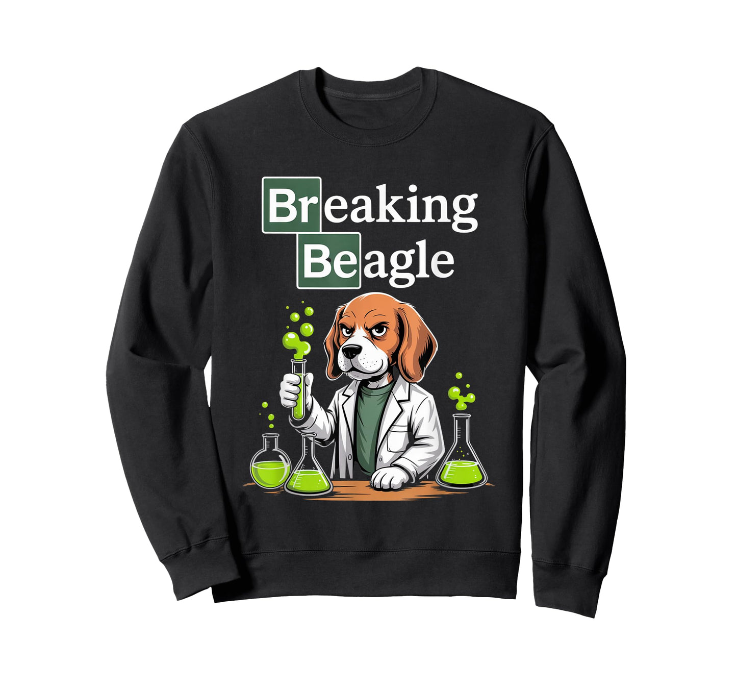Breaking Beagle Dad Funny Dog Themed Stuff Clothes T-Shirt