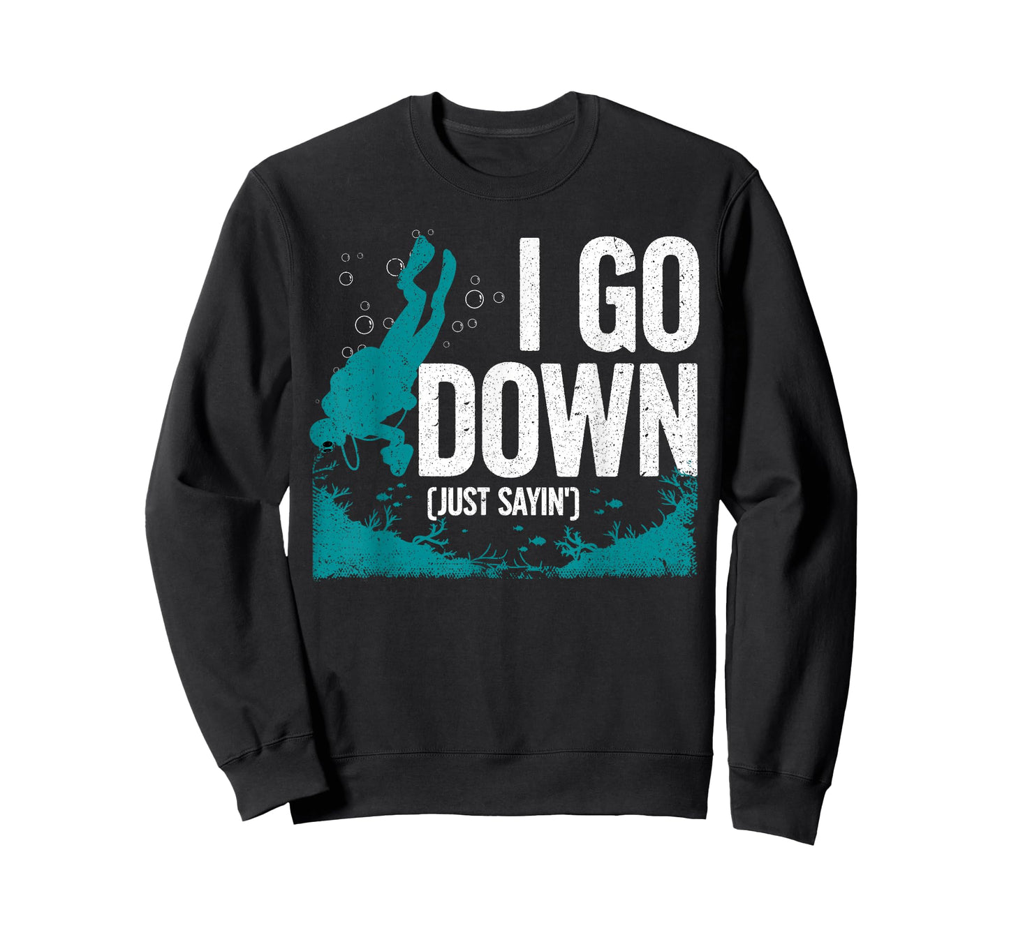 Cute Scuba Diving Design for Men Women Diving Scuba Diver T-Shirt