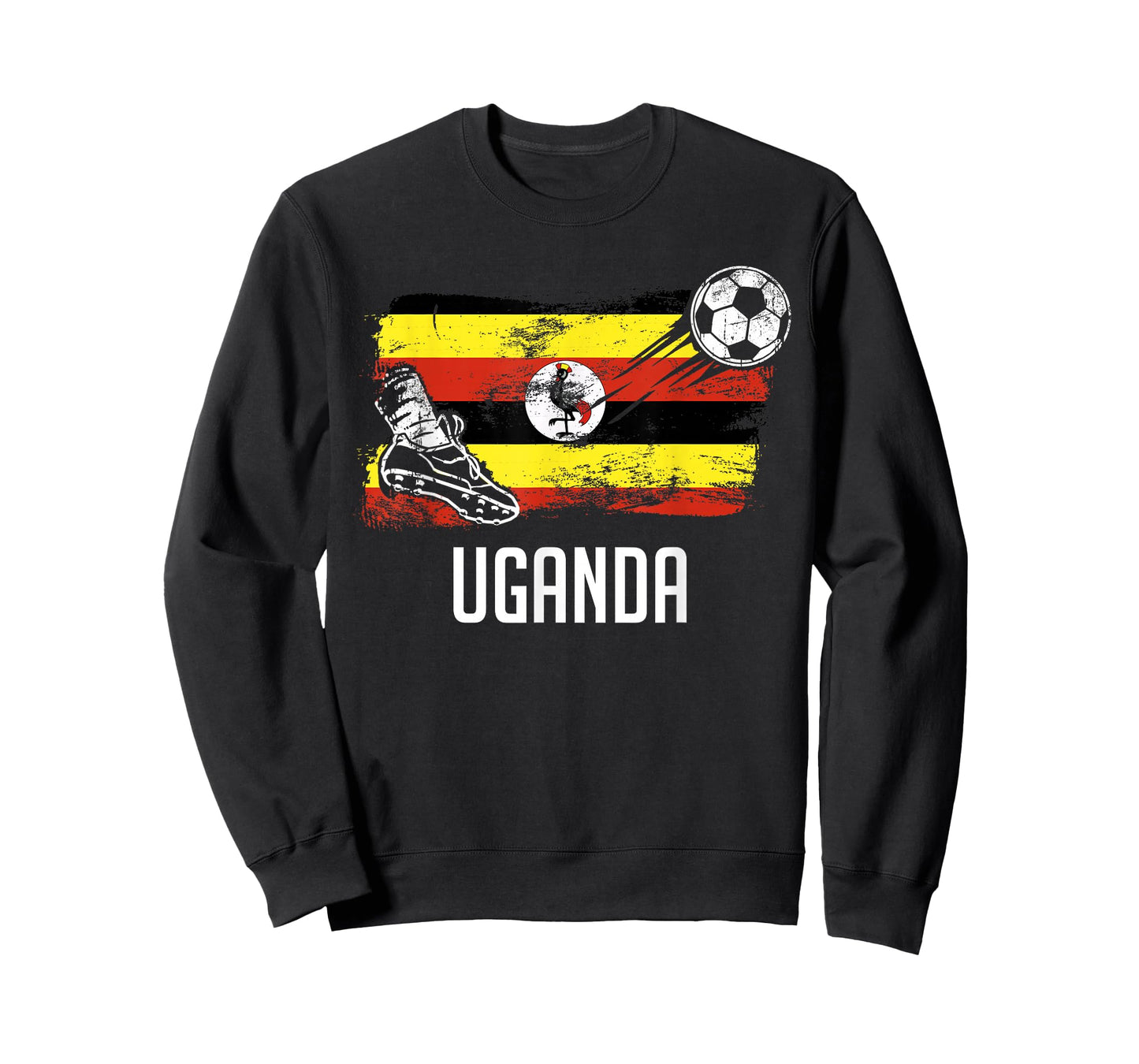 Uganda Flag Jersey Ugandan Soccer Team Ugandan T-Shirt