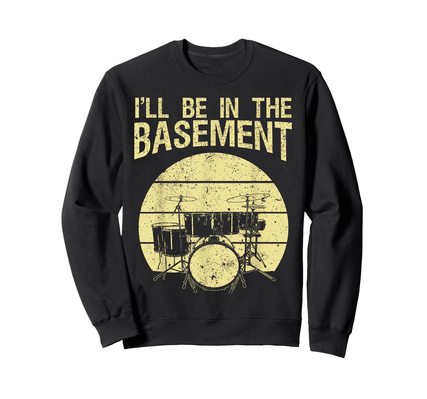 Funny Drummer Art For Men Women Drum Set Drumming Lovers T-Shirt