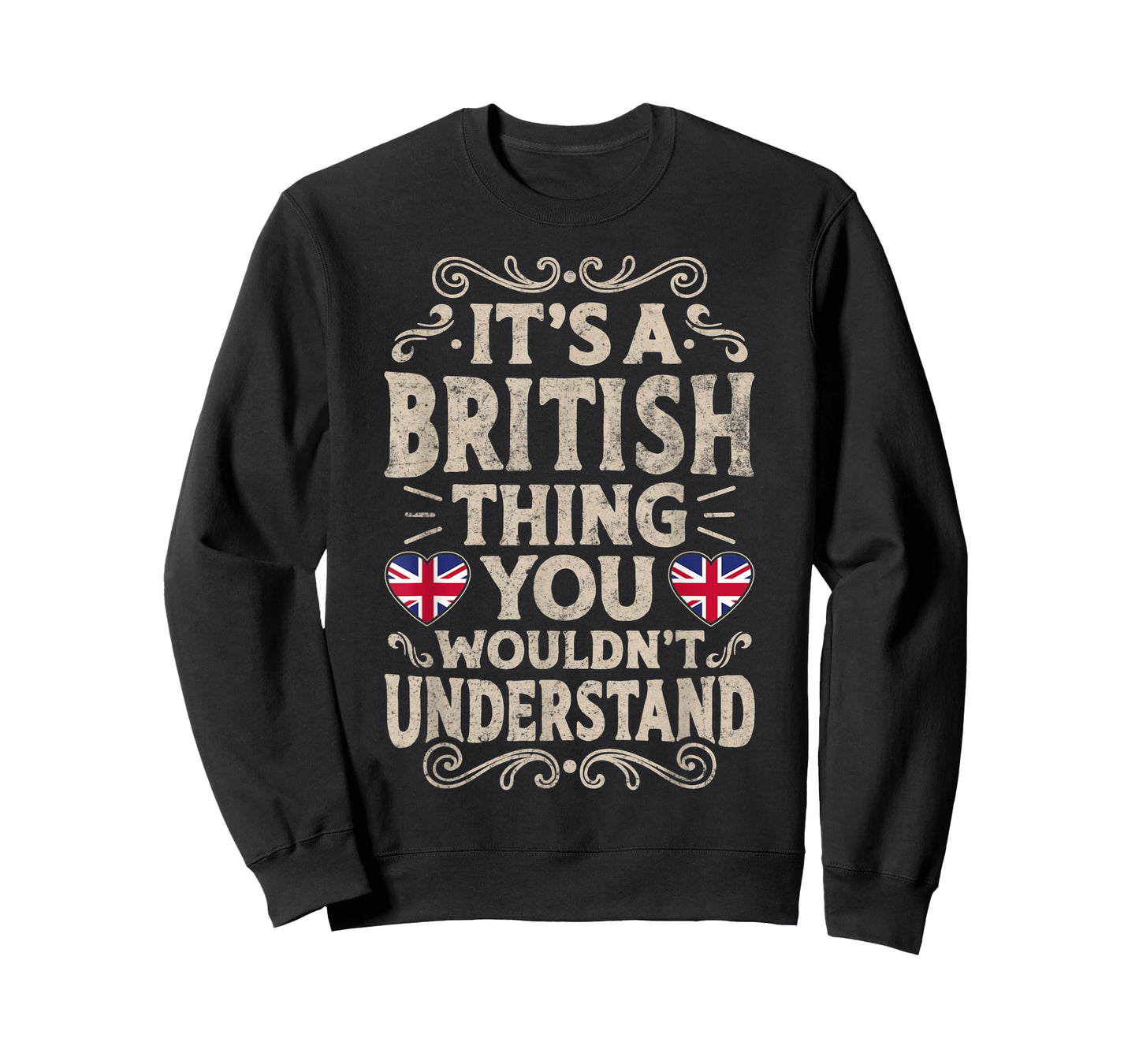 United Kingdom Flag Proud Britons Men & Women T-Shirt