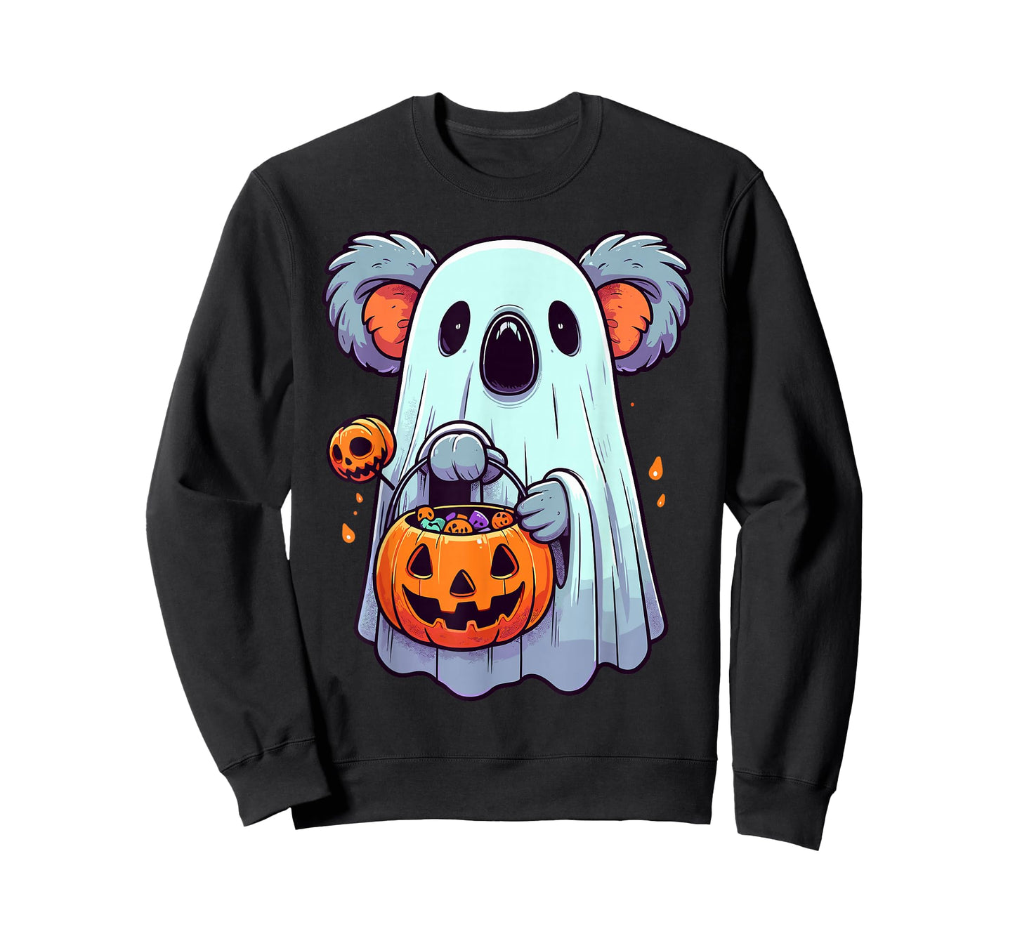 Halloween Koala Costume Ghost Animal Boo Spooky T-Shirt