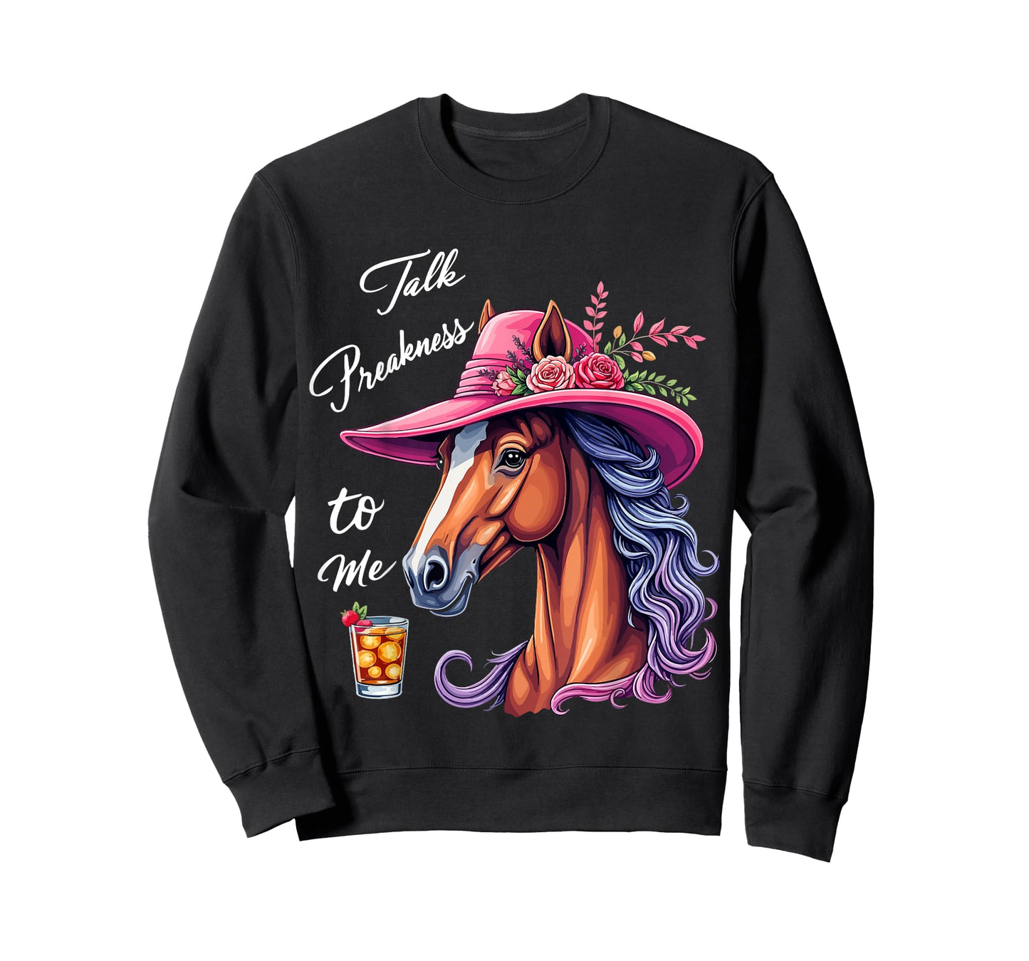 Talk Preakness To Me Funny Racing Horse T-Shirt