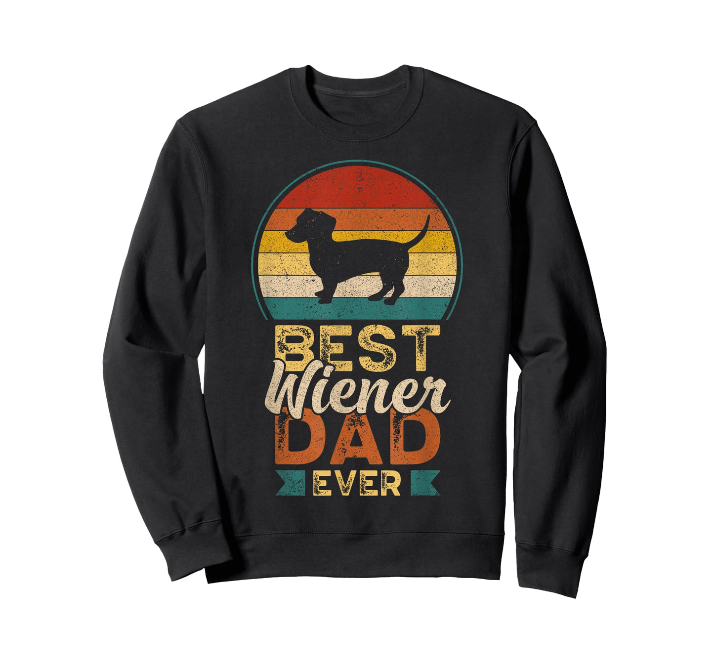 Best Wiener Dad Ever, Father's Day, Dachshund Daddy T-Shirt