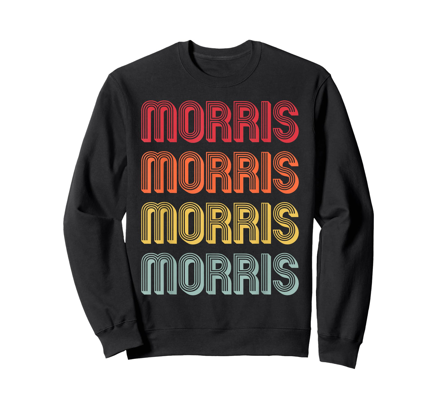 MORRIS Gift Surname Funny Retro Vintage 80s Birthday Reunion T-Shirt