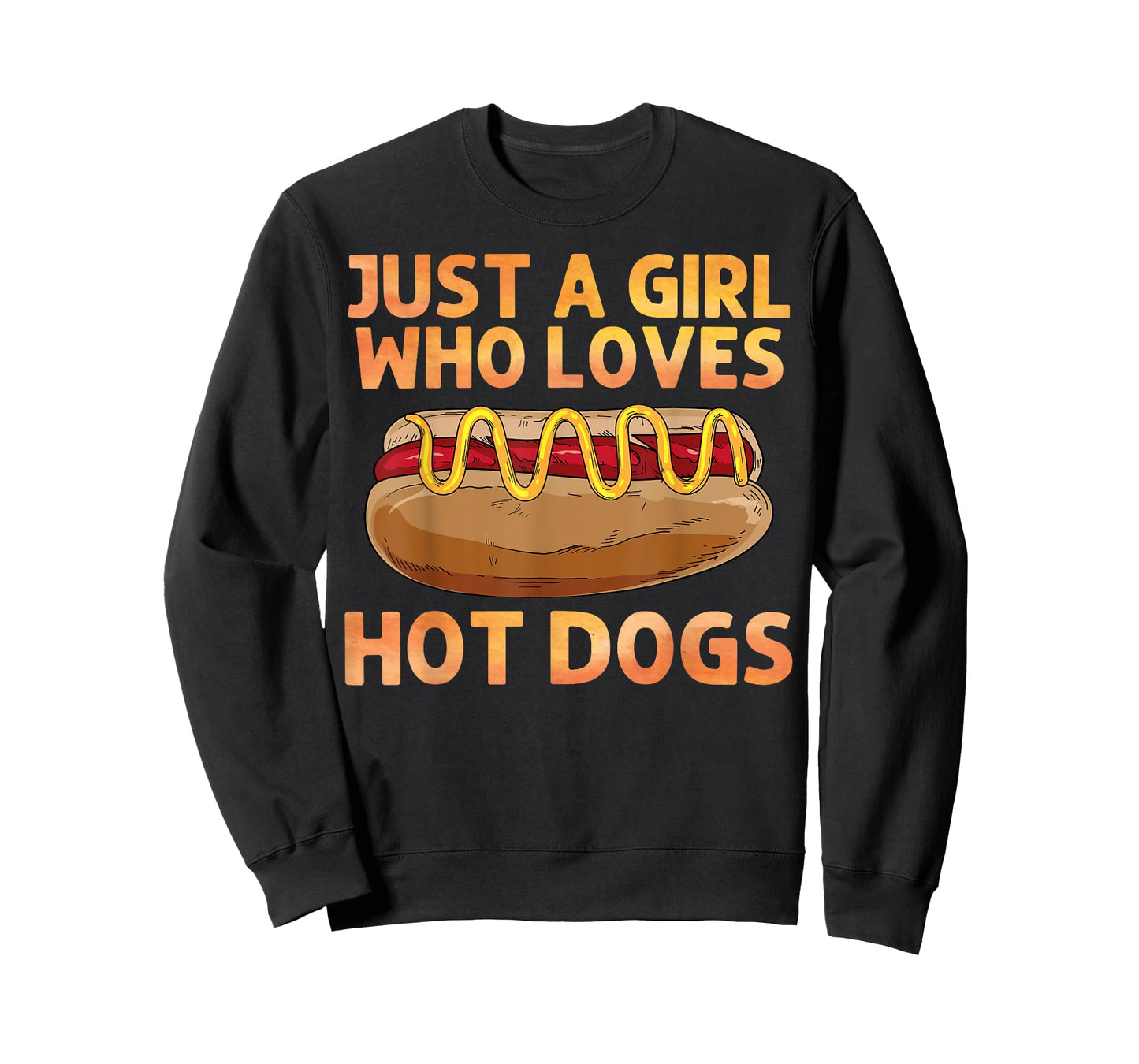 Funny Hot Dog Art for Girls Women Hotdog Stand Lover Hot Dog T-Shirt