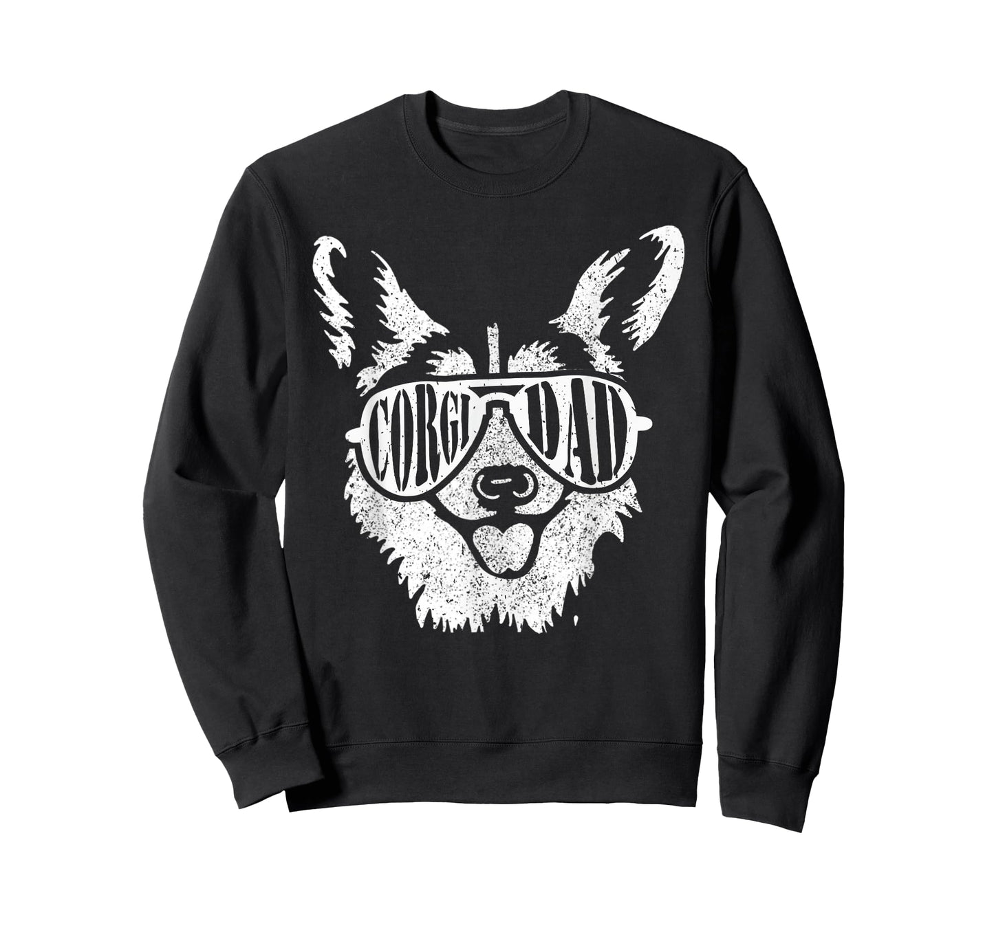Retro Corgi Dad Gift Dog Owner Pet Welsh Corgi Fathers Day T-Shirt