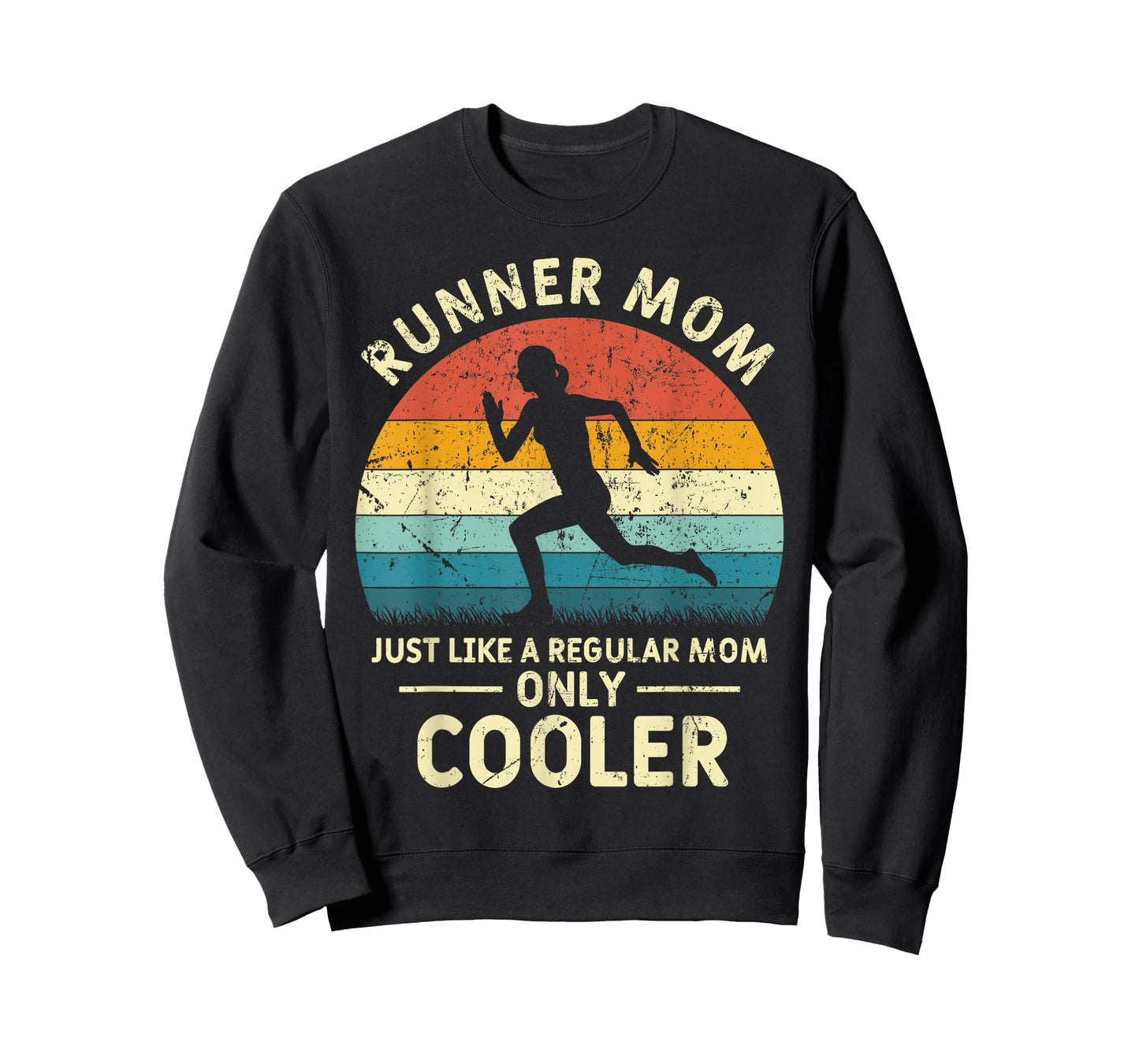 Runner Mom Funny Marathon Running Jogging Mothers Day T-Shirt