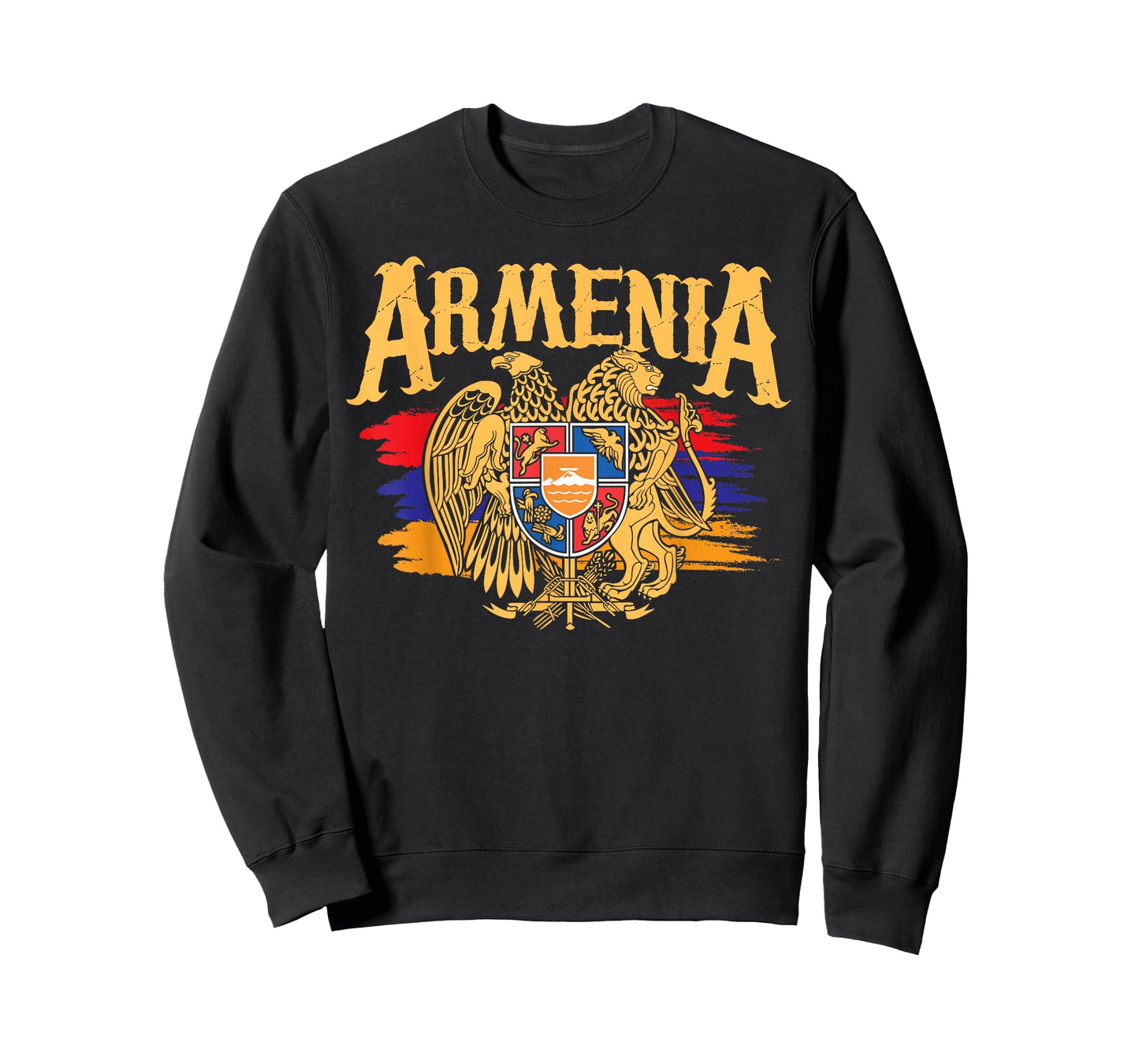 Distressed Armenia Flag - Armenian Diaspora Country Nation T-Shirt