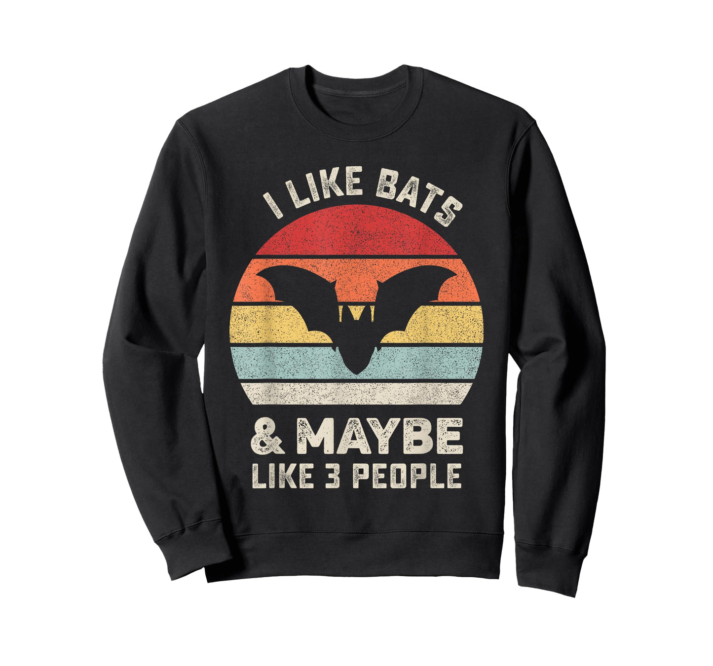 Retro I Like Bats Shirt Animal Bat Lover Gift Vintage T-Shirt