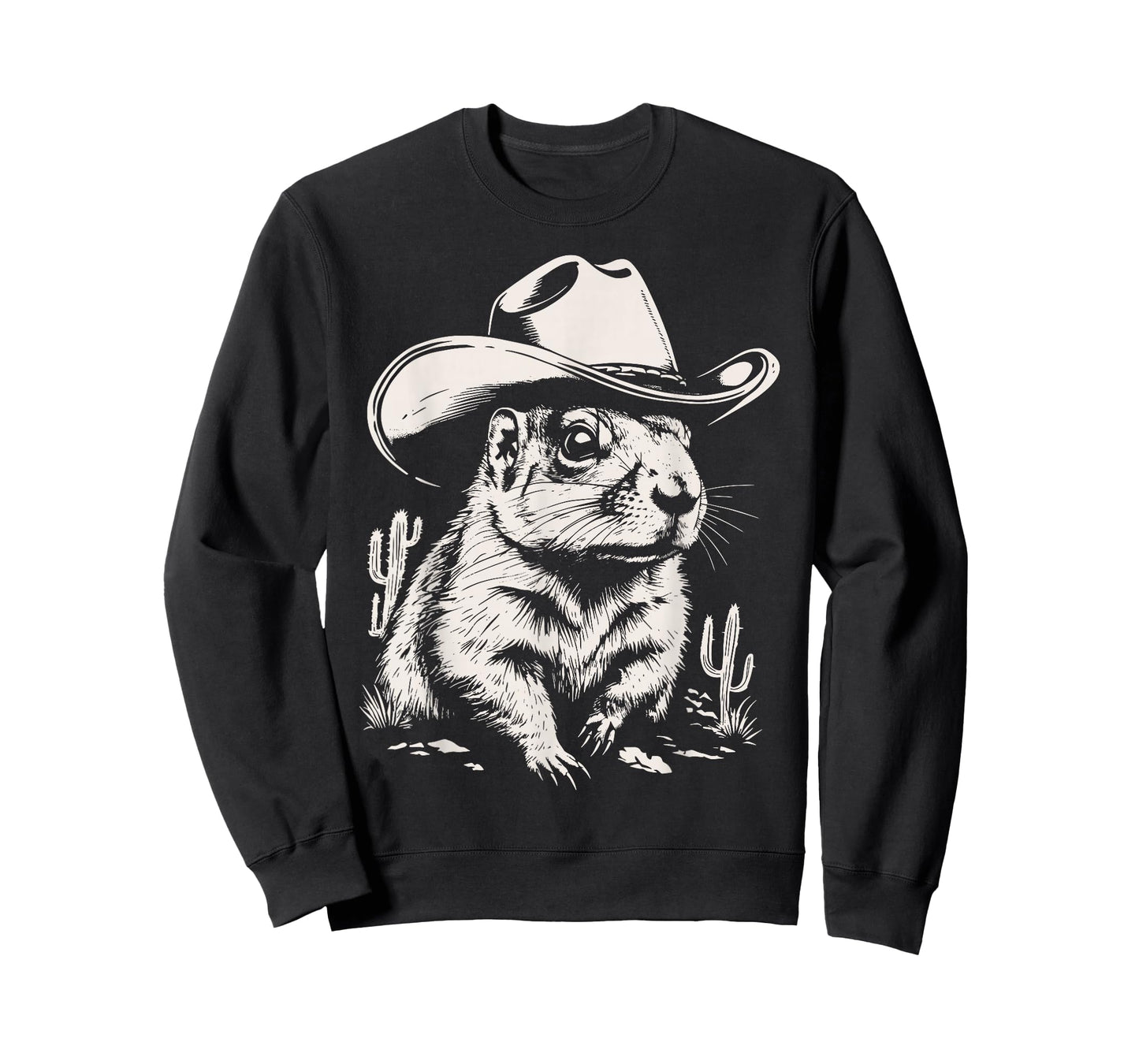 Vintage Cowboy Prairie Dog Western Rodeo Desert Animal T-Shirt