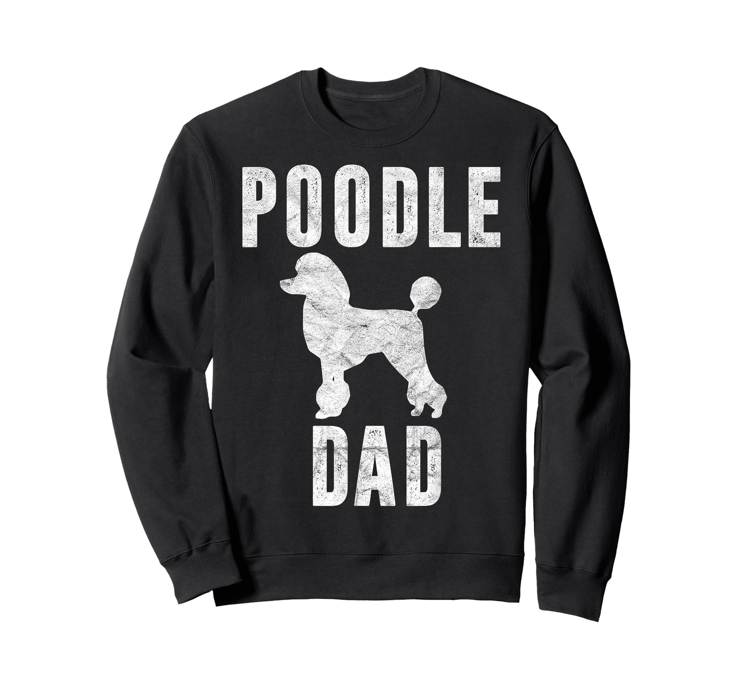Vintage Poodle Dad Gift Dog Daddy Poodle Father T-Shirt