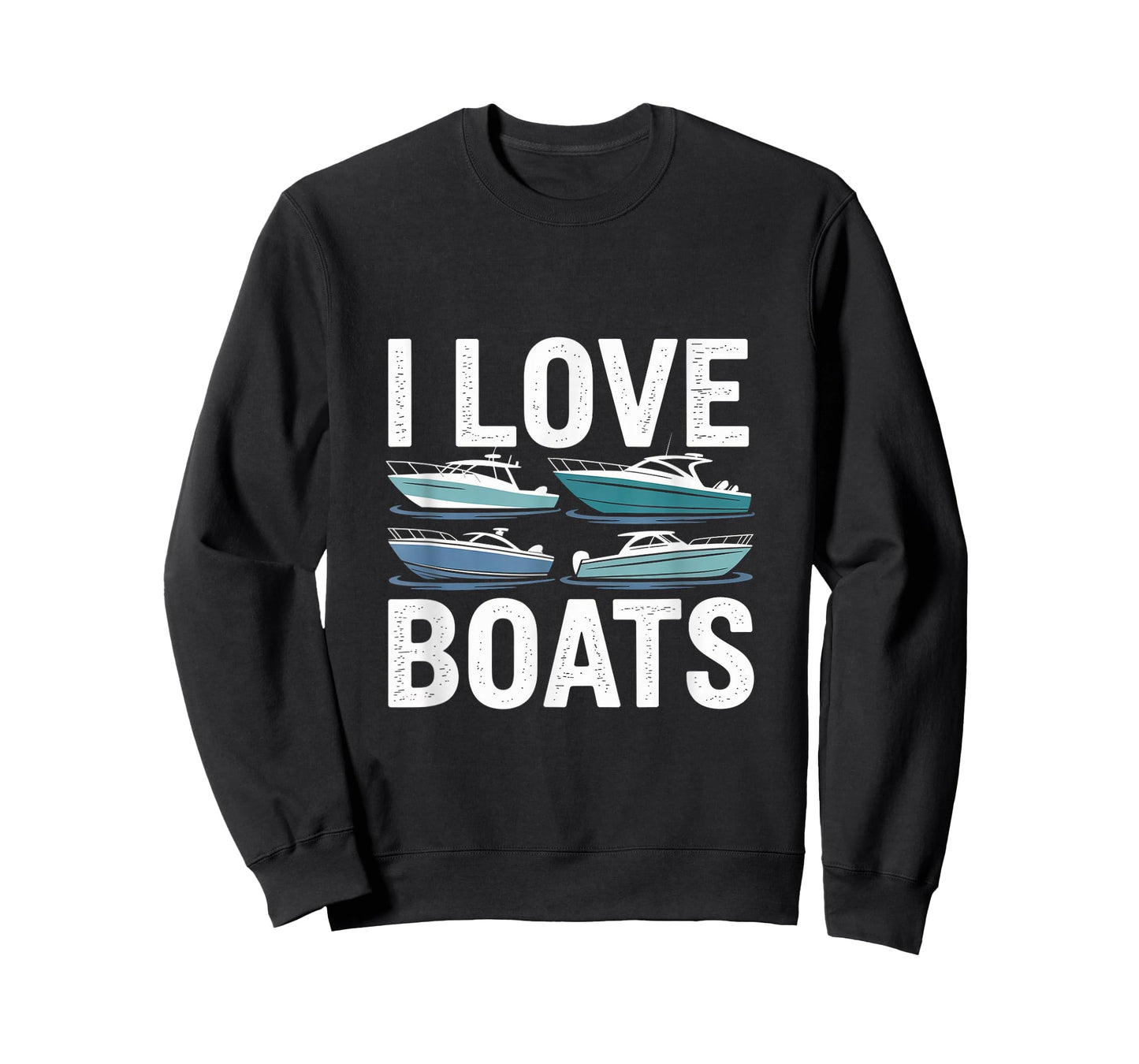 I Love Boats Nautical Adventure Lovers T-Shirt
