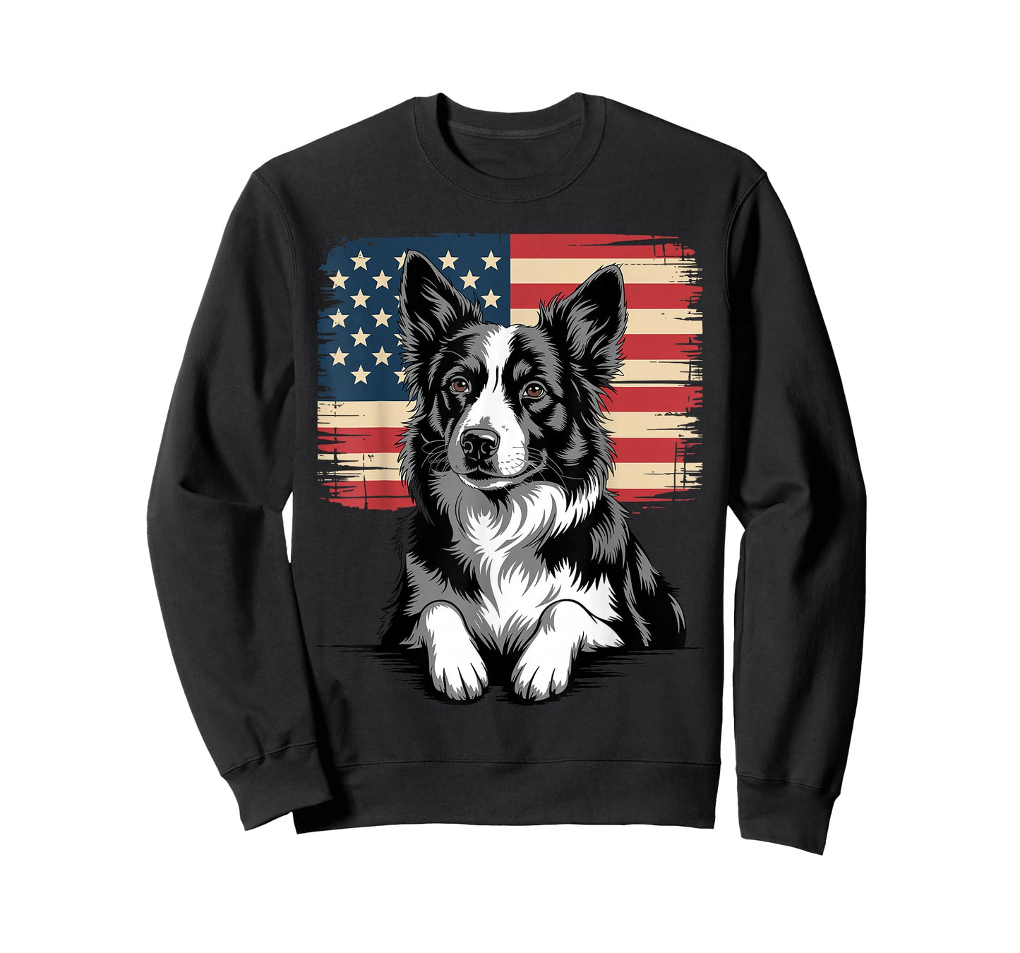 Border Collie Art for Men Women Kids Border Collie Lover T-Shirt