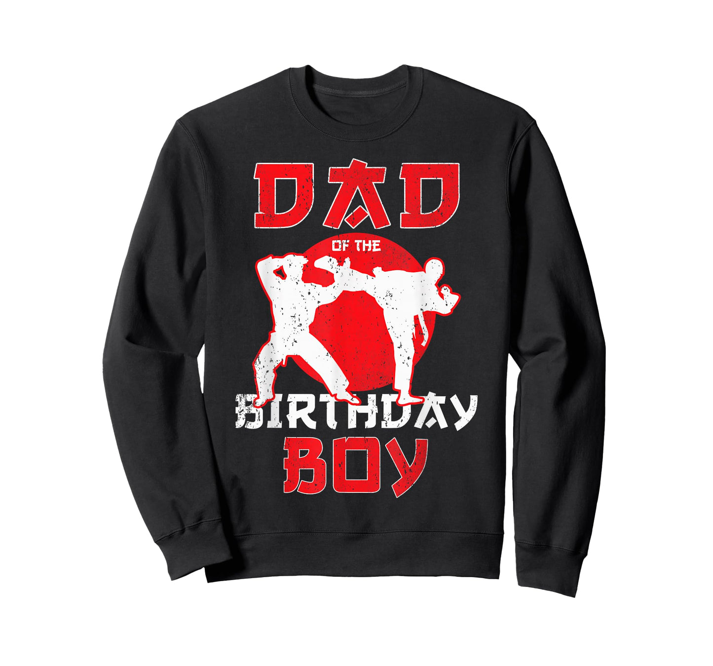 Dad Of The Birthday Karate Taekwondo Boy Martial Arts T-Shirt