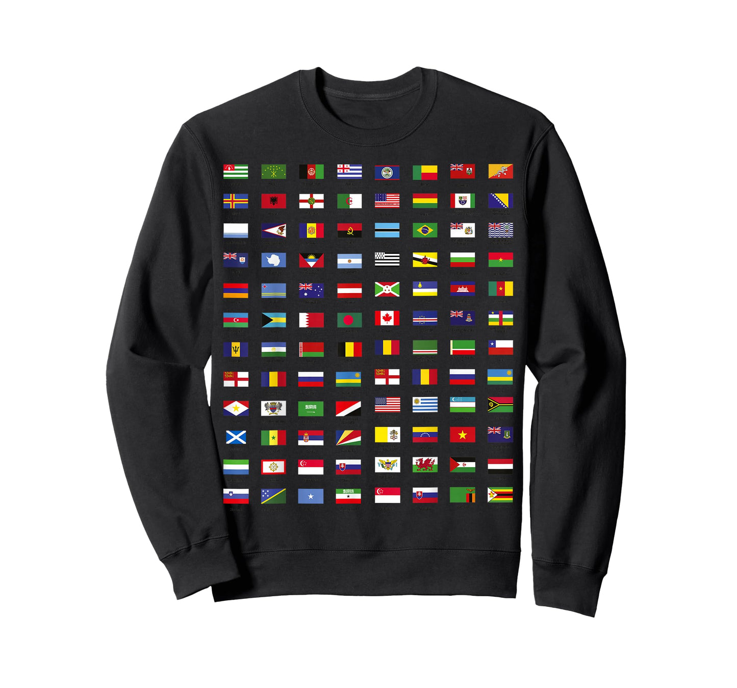 All Countries Flags of The World 287 Flag International Trip T-Shirt