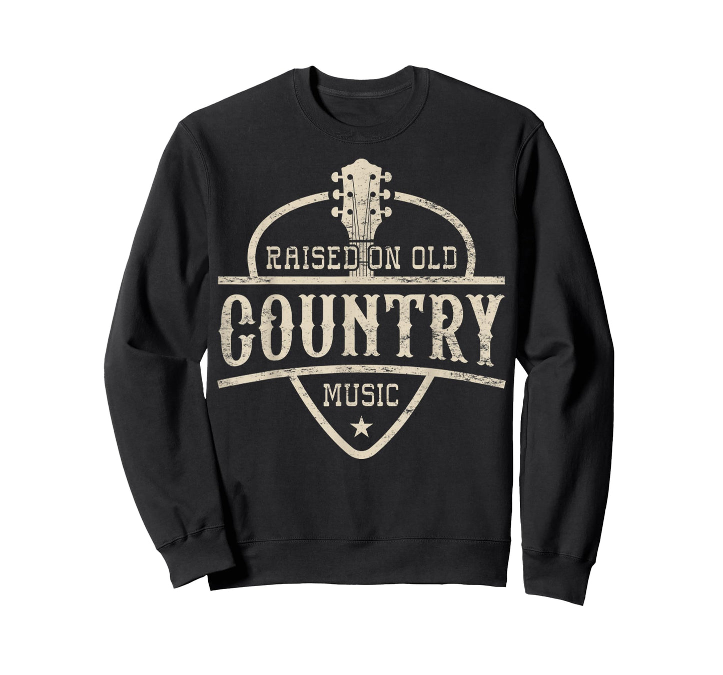 Raised On Old Country Music 80s 90s Vintage Southern Music T-Shirt