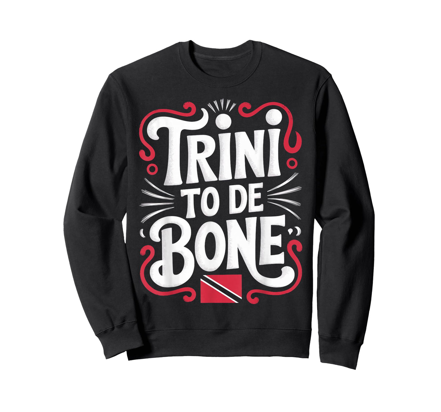 Trini To De Bone Trinidad And Tobago Flag Trinidadian T-Shirt