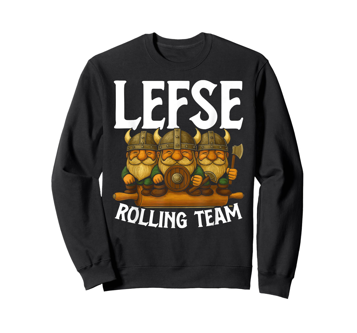 Norway Lefse Rolling Team Scandinavian Viking T-Shirt