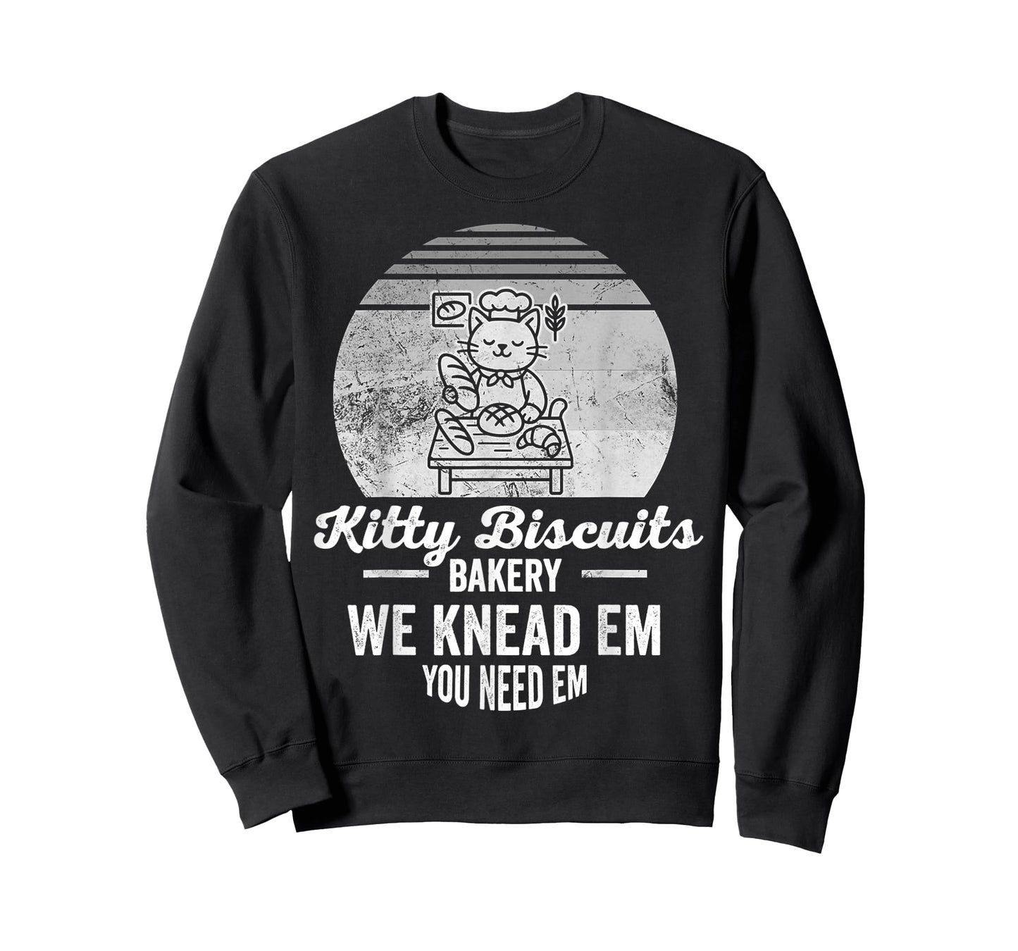 Kitty Biscuits Bakery We Knead Em You Need Em T-Shirt