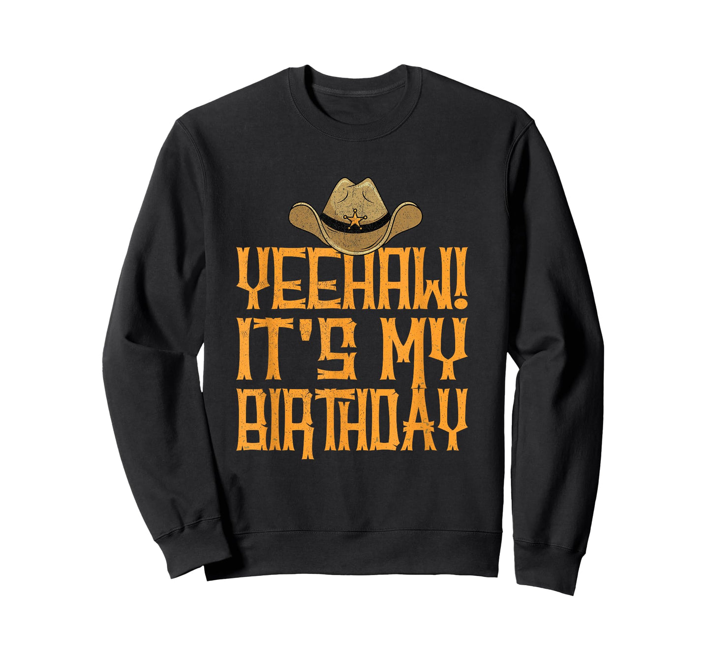 Yeehaw It's My Birthday Western Cowboy T-Shirt