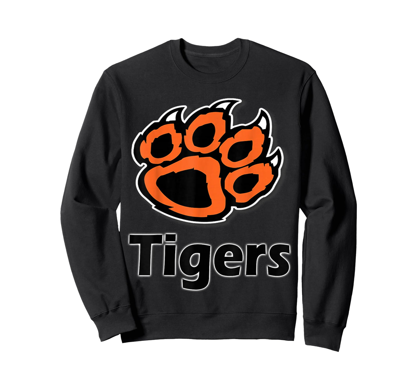 Tiger Paw School Spirit Tigers T-Shirt T-Shirt