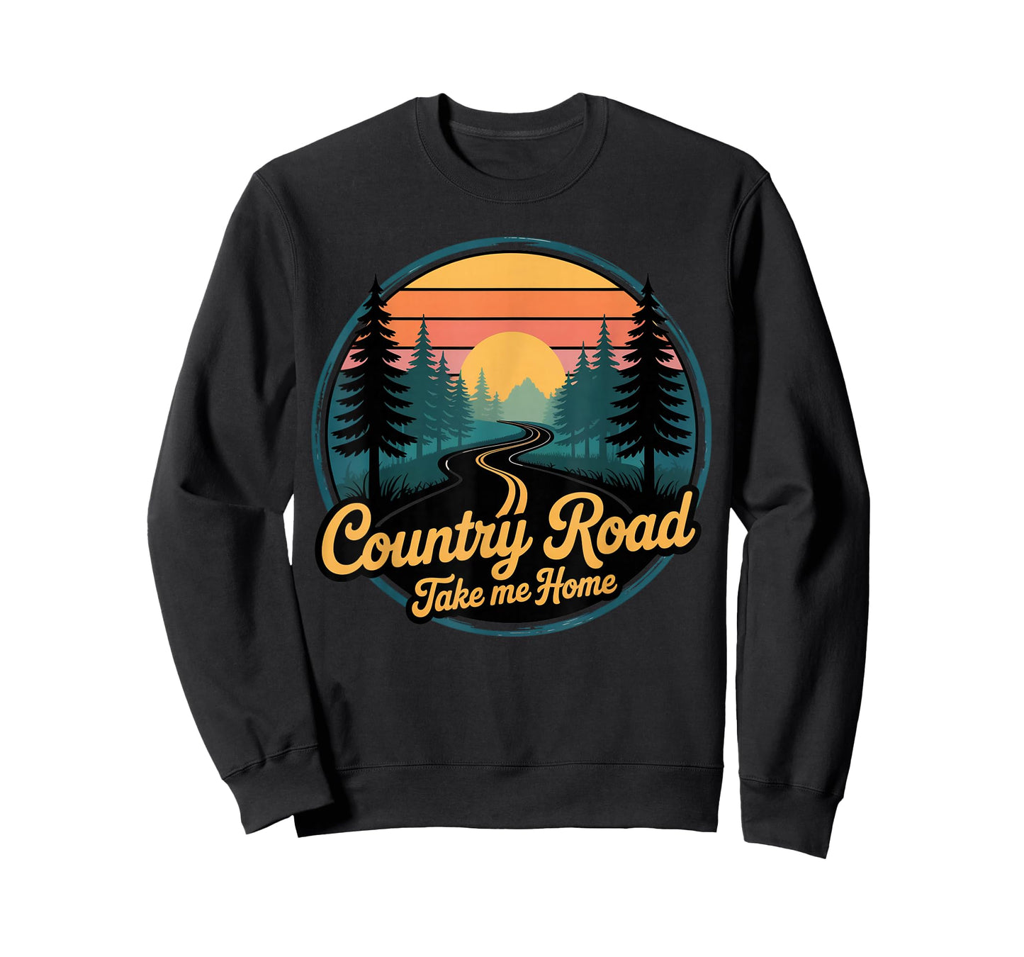 Take Me Home Country Roads Mountain Vintage Country Roads T-Shirt