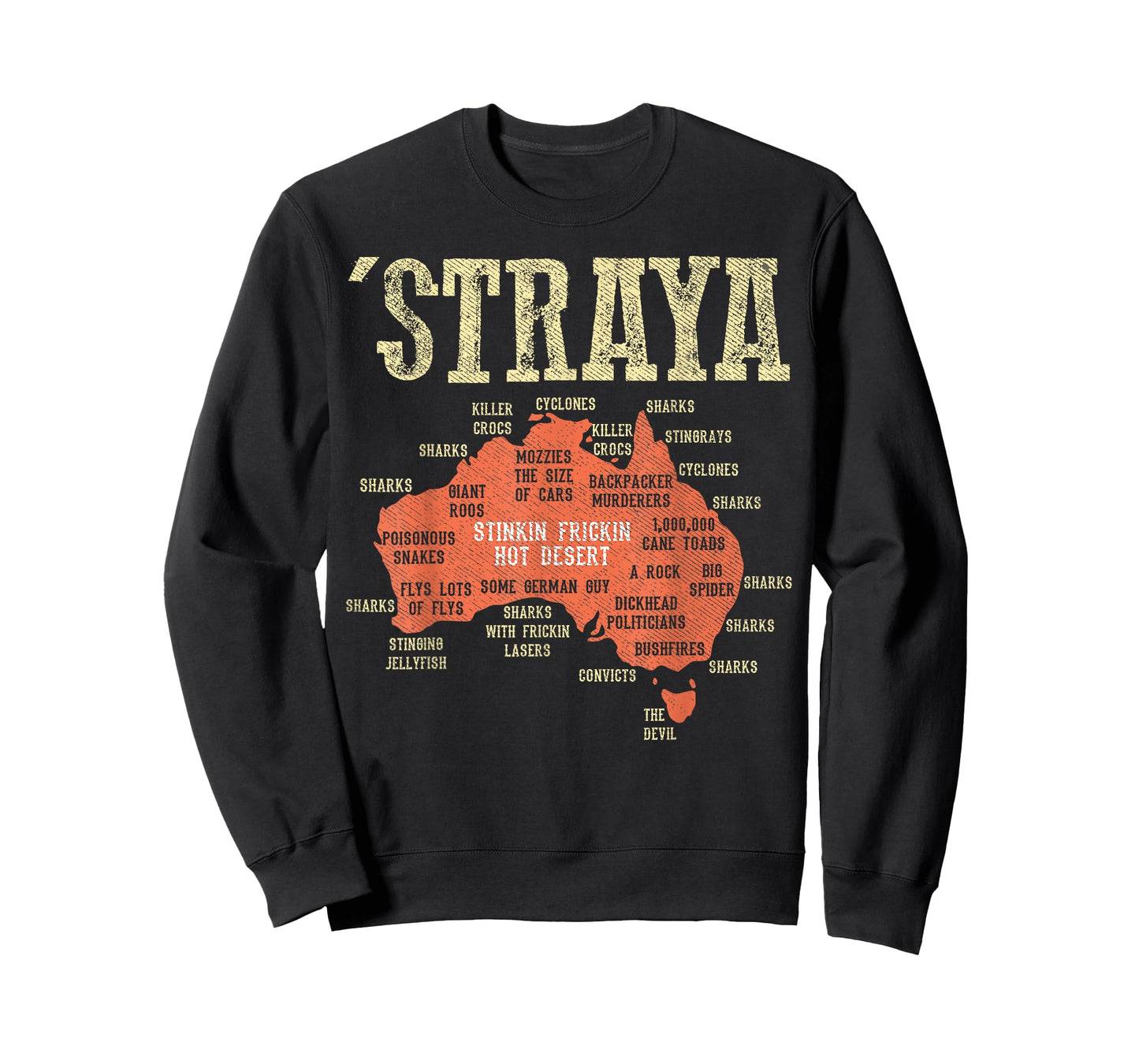 Australia Shirt - Aussie Day Straya Map G'day Mate Outback T-Shirt