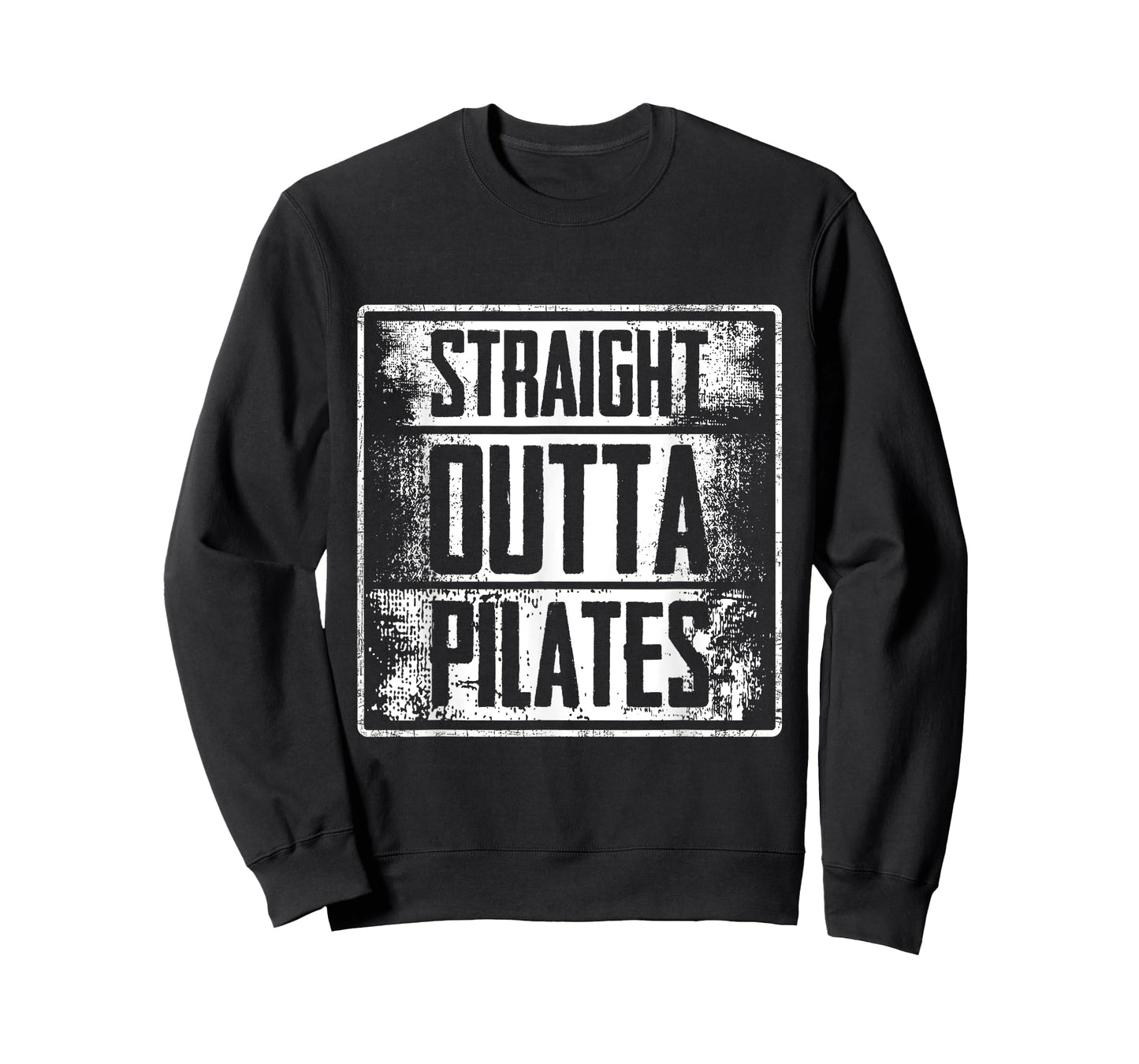 Straight Outta Pilates - Fitness Training Workout T-Shirt