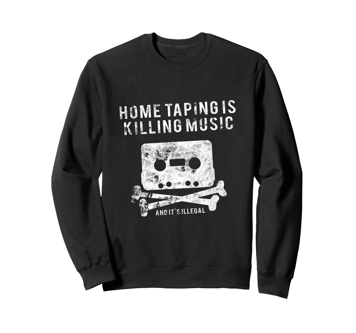 Home Taping Is Killing Music - Funny music industry T-shirt T-Shirt