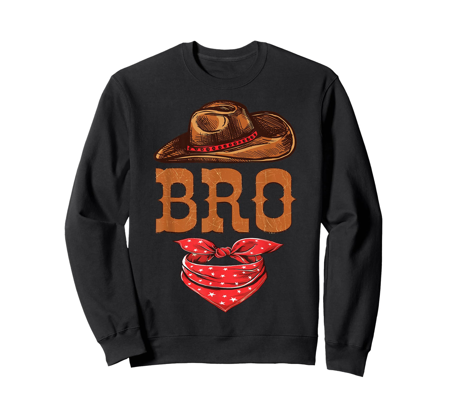 Bro Brother Western Birthday Cowboy Cowgirl Family Matching T-Shirt