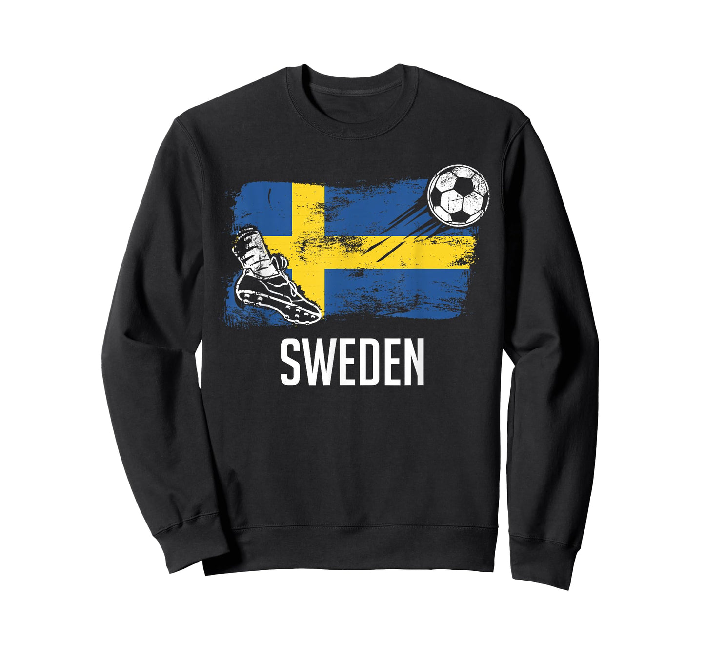 Sweden Flag Jersey Swedish Soccer Team Swedish T-Shirt