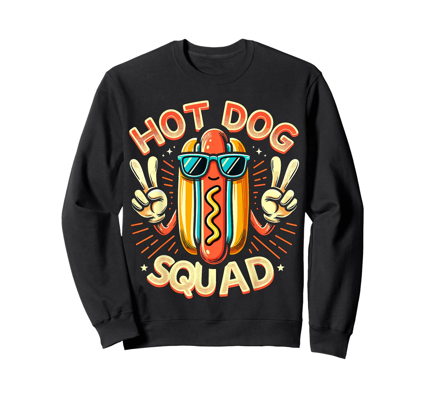 Hot Dog Squad Hot Dog Stand Team Hotdog Crew T-Shirt