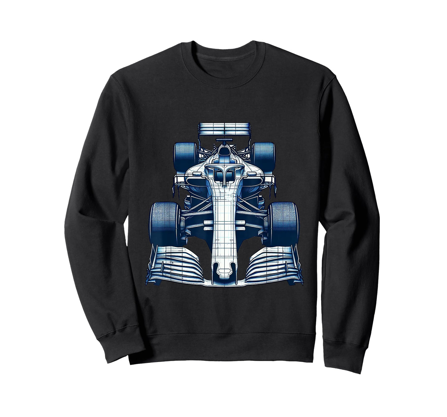 Race Motorsport Racing Blueprint Mechanical Engineering T-Shirt