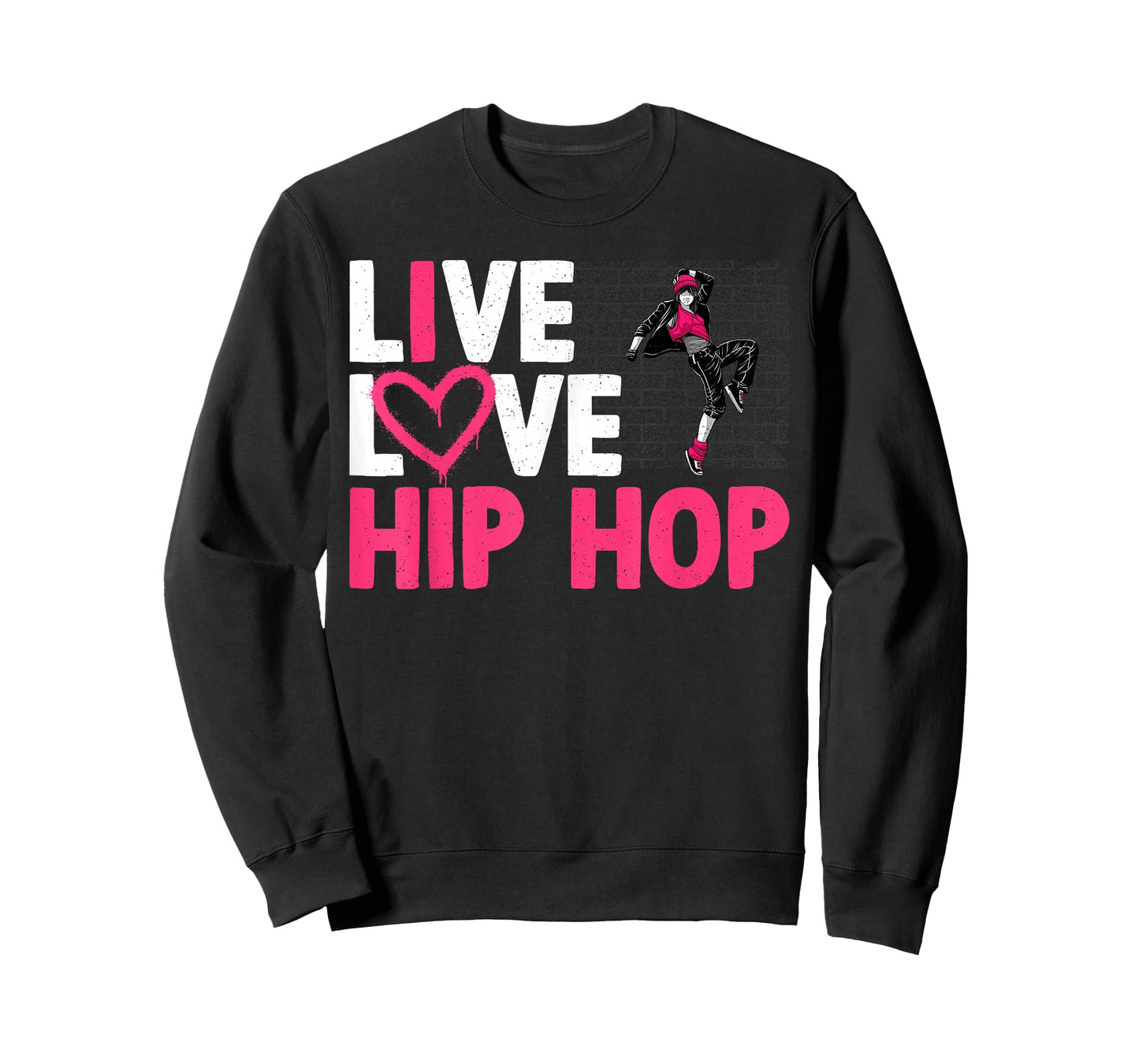 Cool Hip Hop Dancer Design for Women Girls Hip Hop Lovers T-Shirt