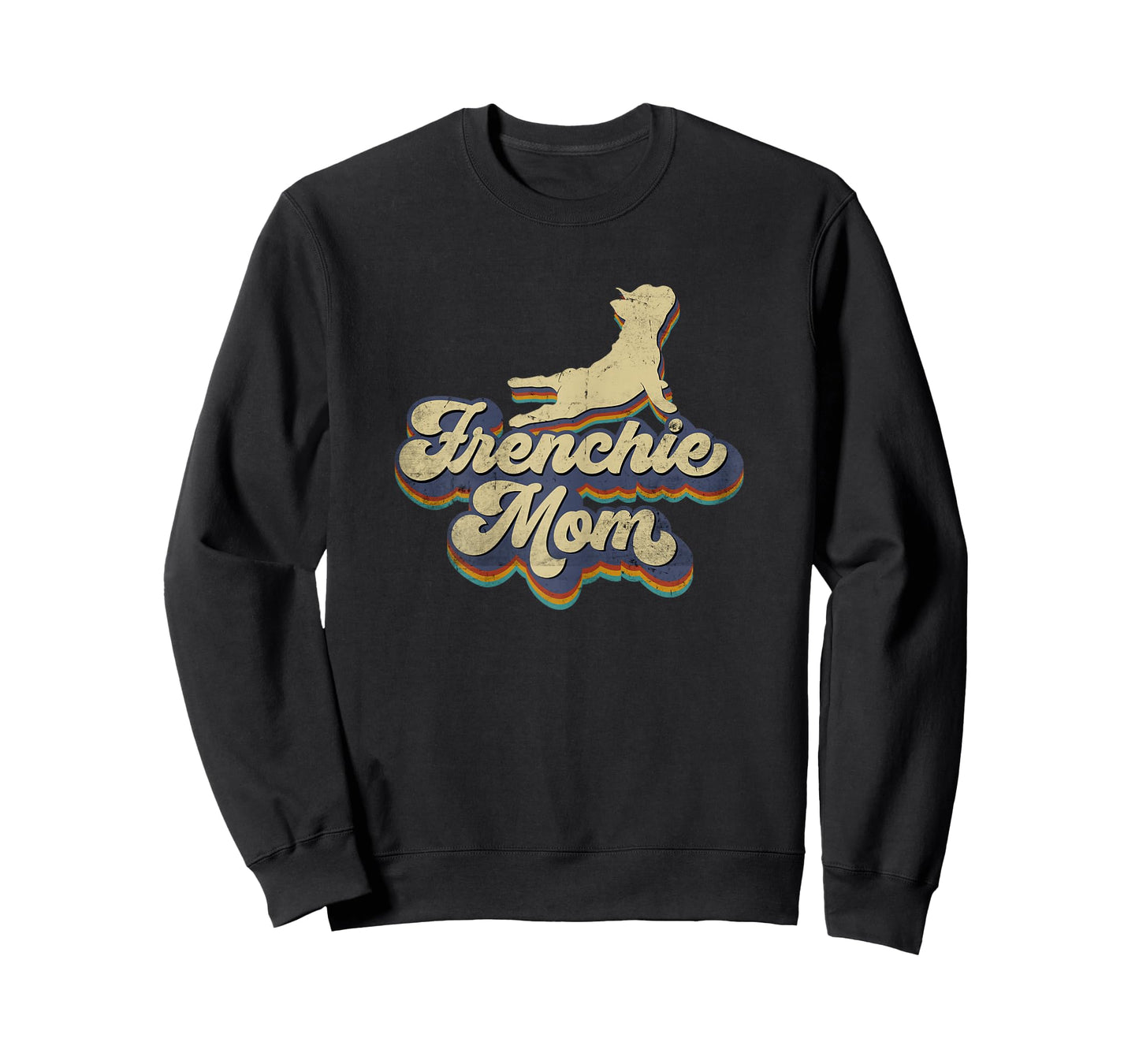 Frenchie Mom French Bulldog vintage retro T-Shirt